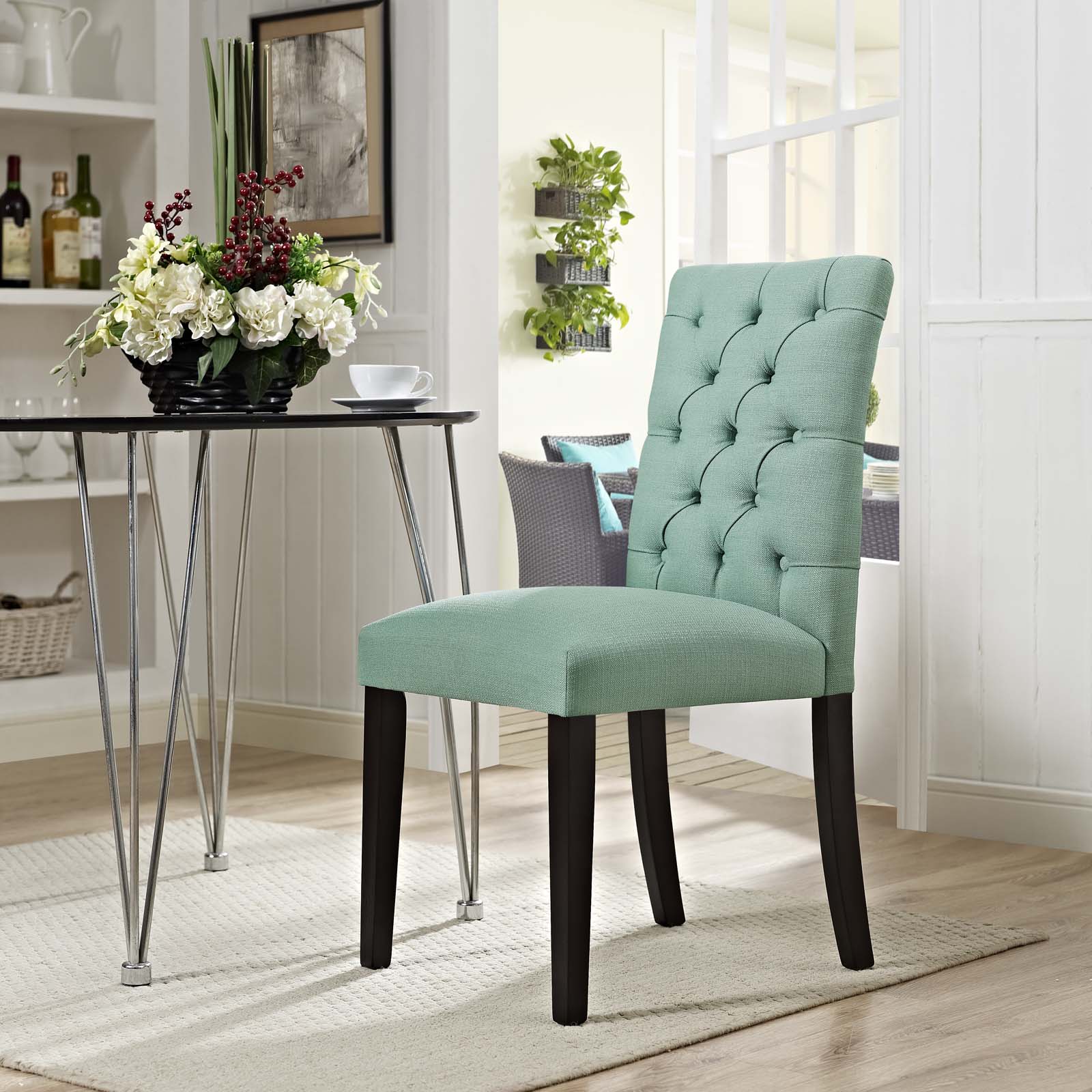 Duchess Fabric Dining Chair - East Shore Modern Home Furnishings