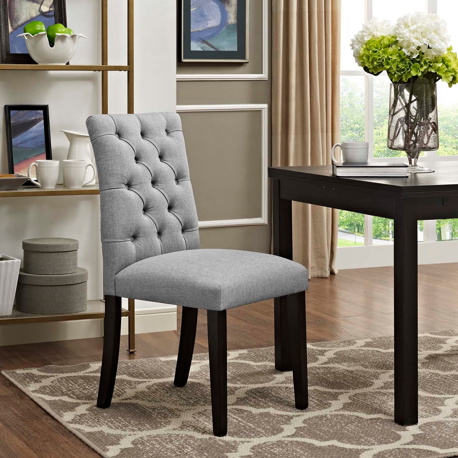 Duchess Fabric Dining Chair - East Shore Modern Home Furnishings