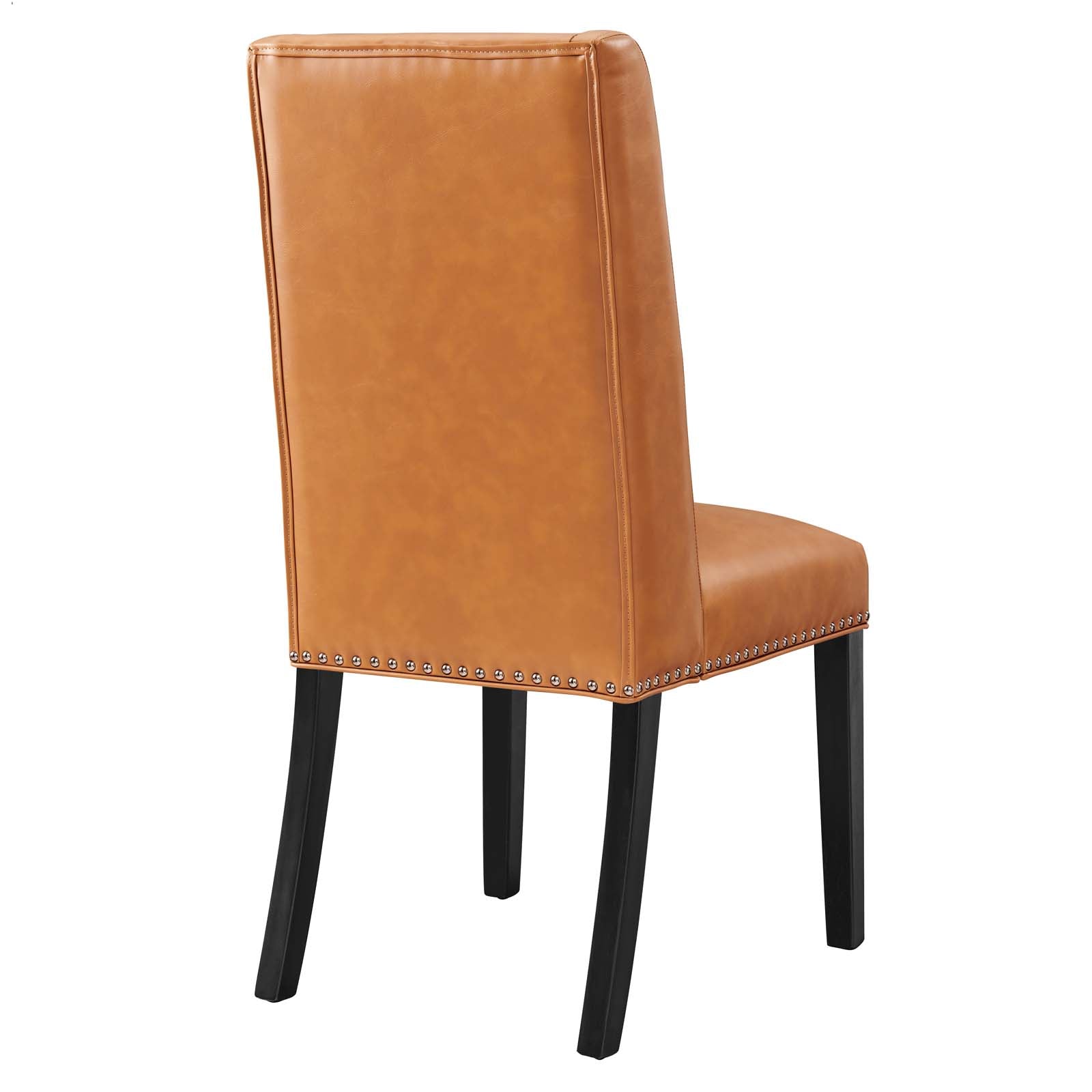 Baron Vegan Leather Dining Chair - East Shore Modern Home Furnishings