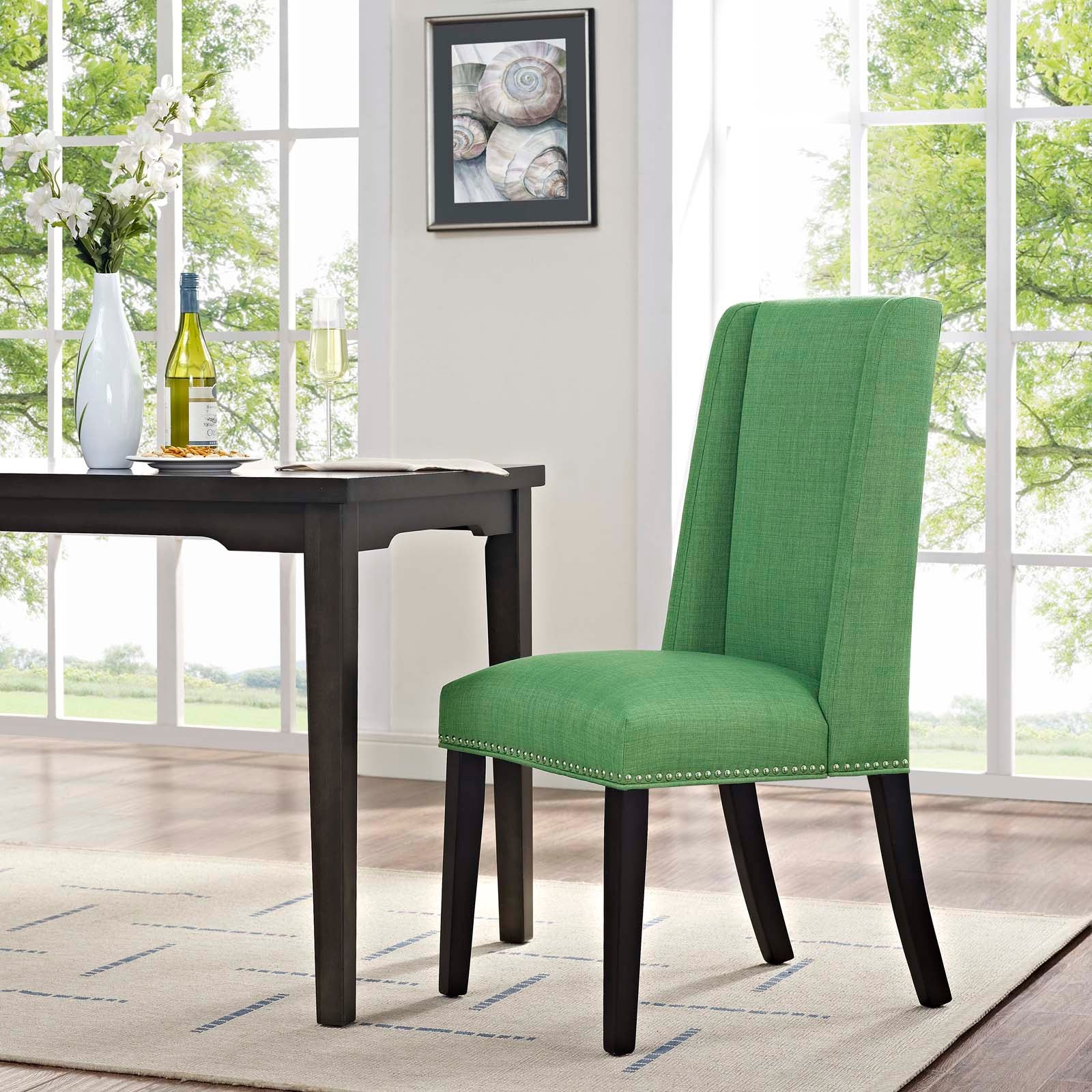Baron Fabric Dining Chair - East Shore Modern Home Furnishings