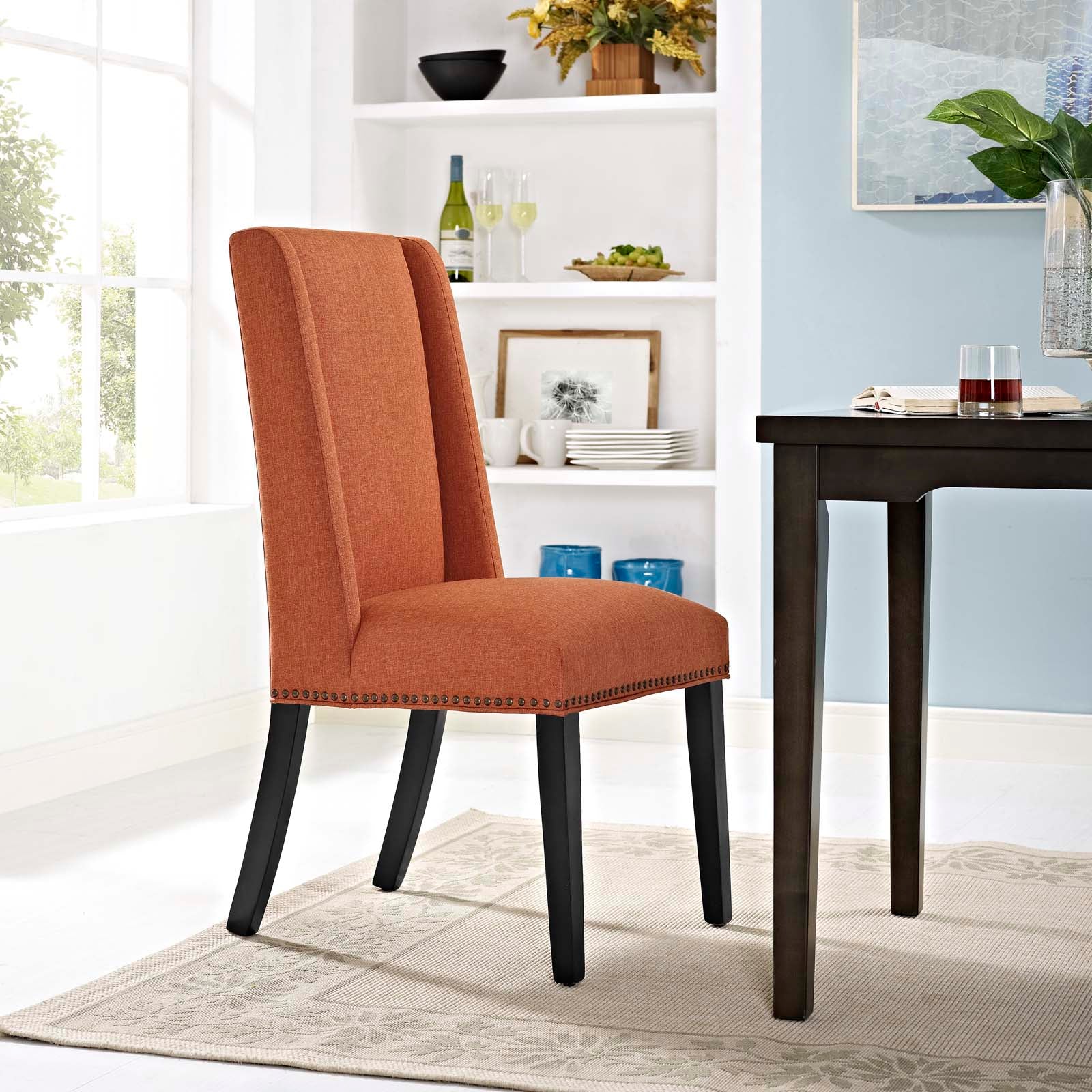 Baron Fabric Dining Chair - East Shore Modern Home Furnishings