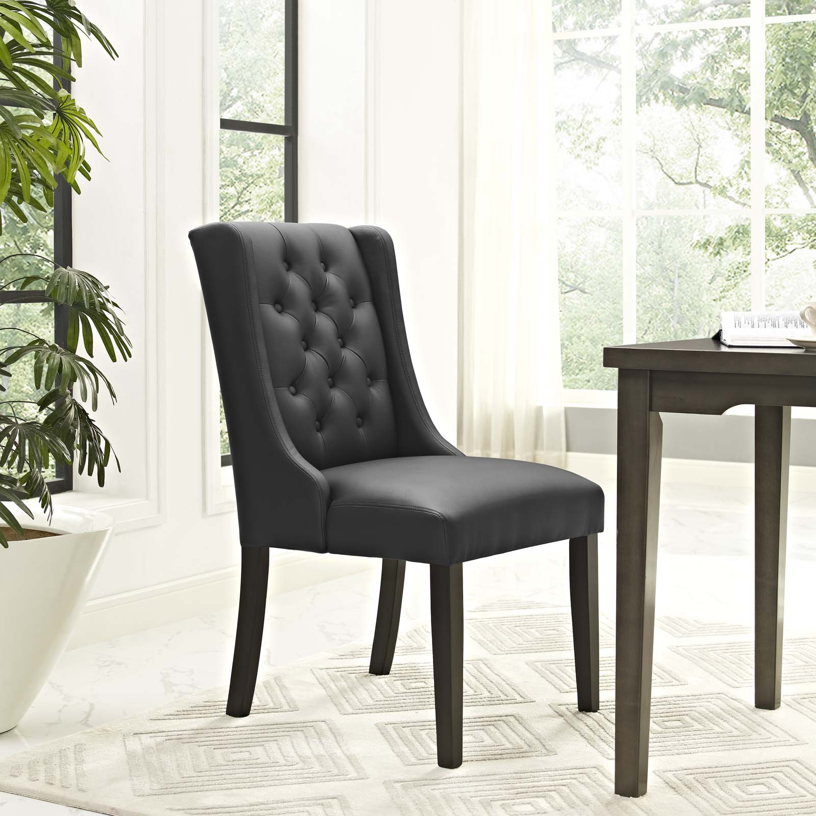 Baronet Vinyl Dining Chair - East Shore Modern Home Furnishings