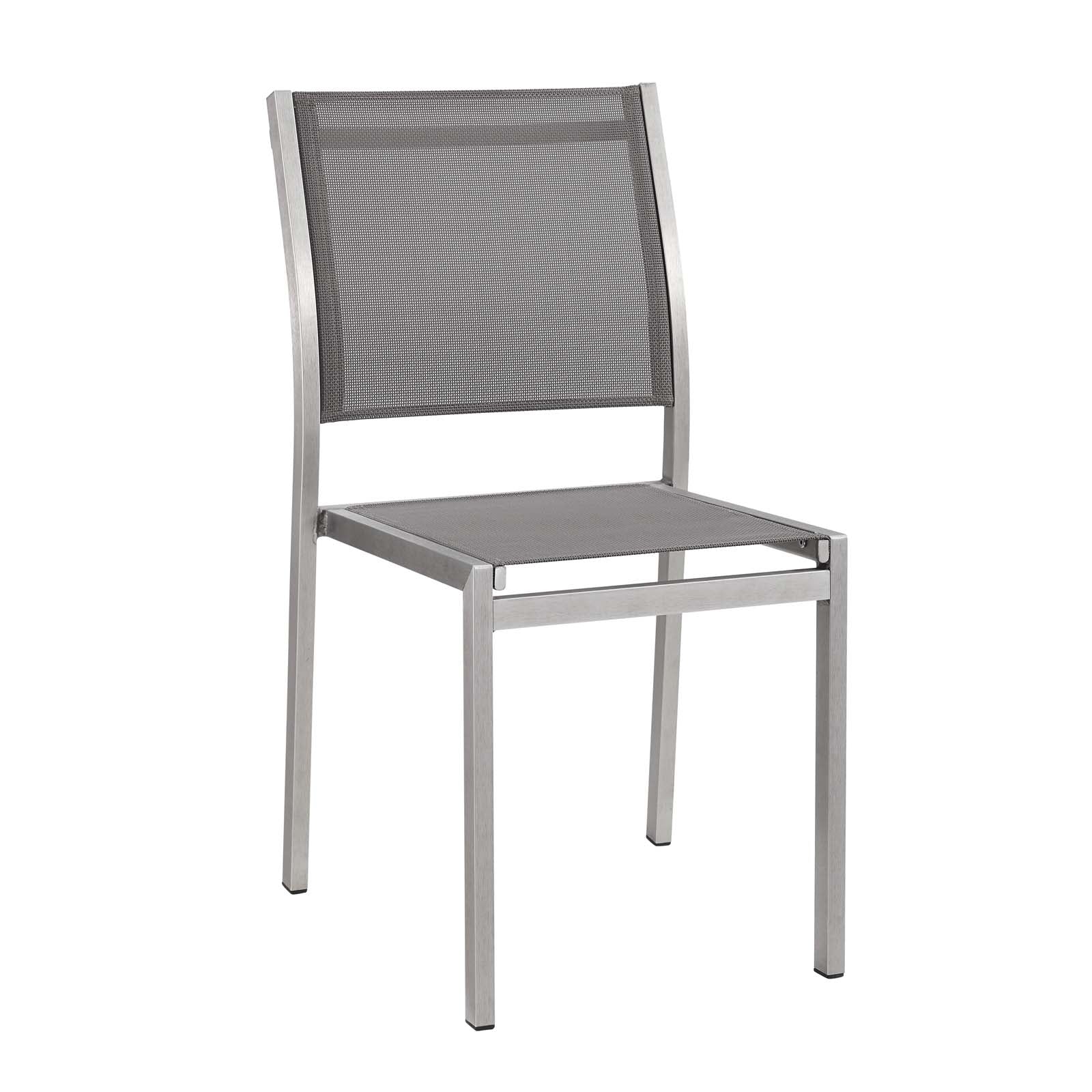 Shore Outdoor Patio Aluminum Side Chair - East Shore Modern Home Furnishings