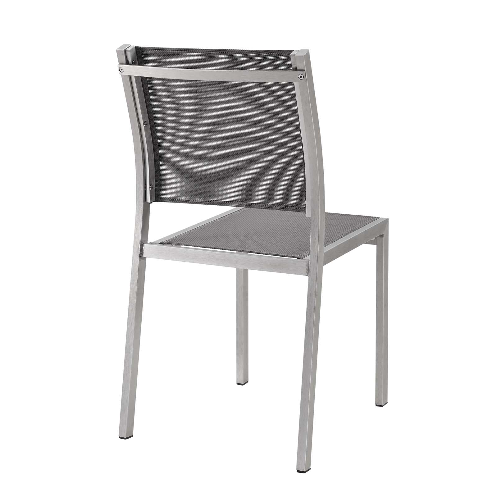 Shore Outdoor Patio Aluminum Side Chair - East Shore Modern Home Furnishings