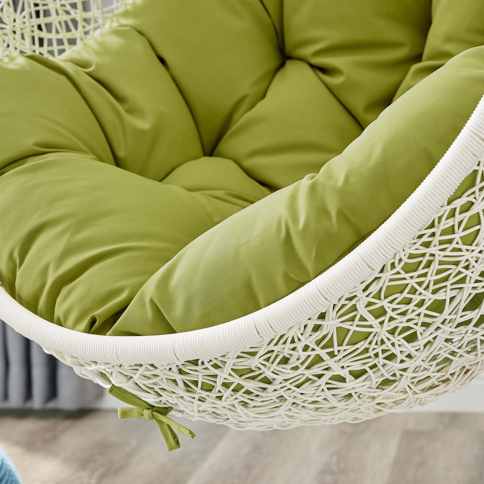 Hide Outdoor Patio Swing Chair With Stand - East Shore Modern Home Furnishings