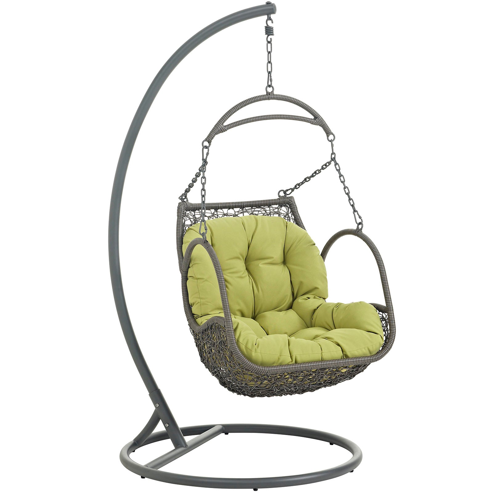 Arbor Outdoor Patio Wood Swing Chair - East Shore Modern Home Furnishings