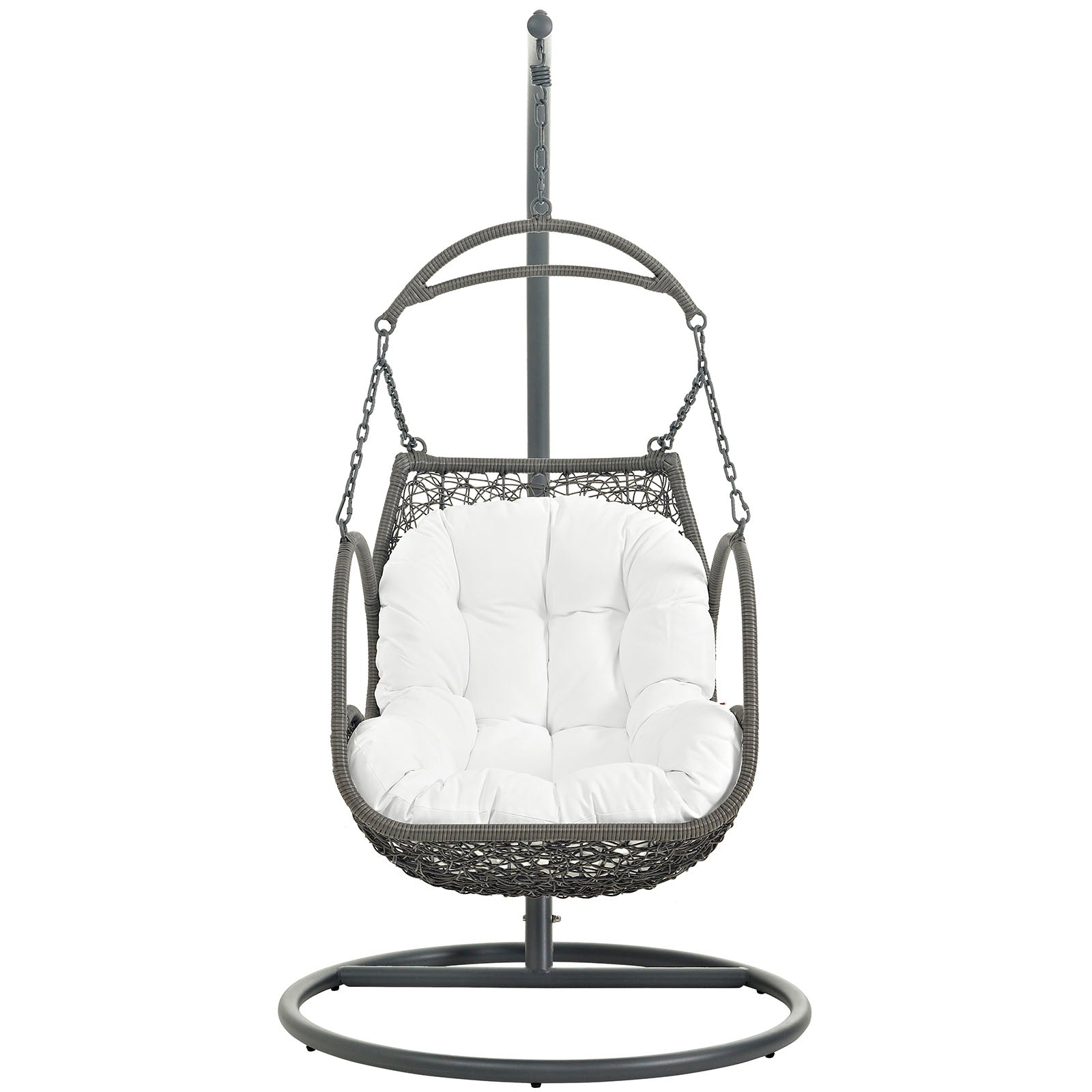 Arbor Outdoor Patio Wood Swing Chair - East Shore Modern Home Furnishings