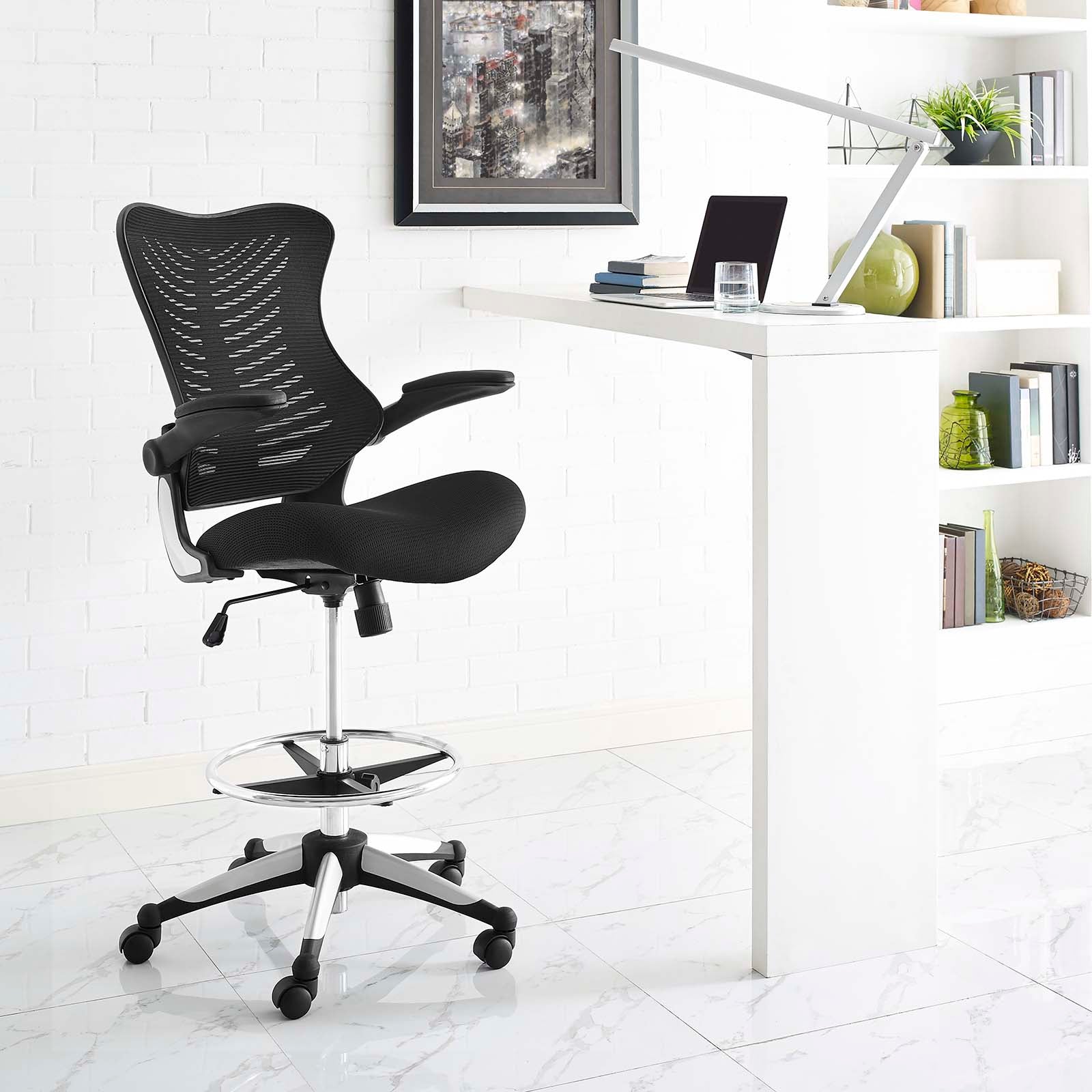 Charge Drafting Chair - East Shore Modern Home Furnishings