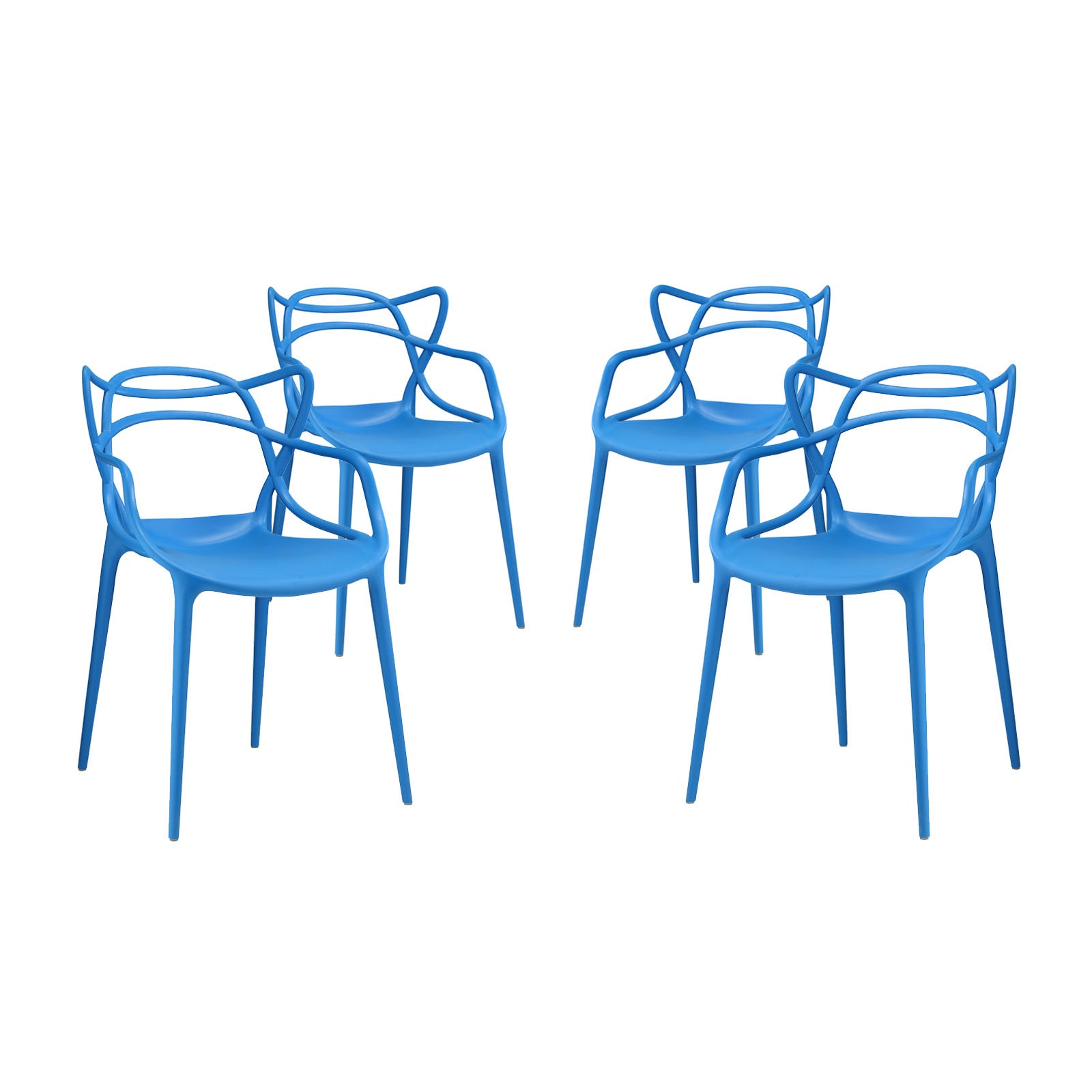 Entangled Dining Set Set of 4 - East Shore Modern Home Furnishings