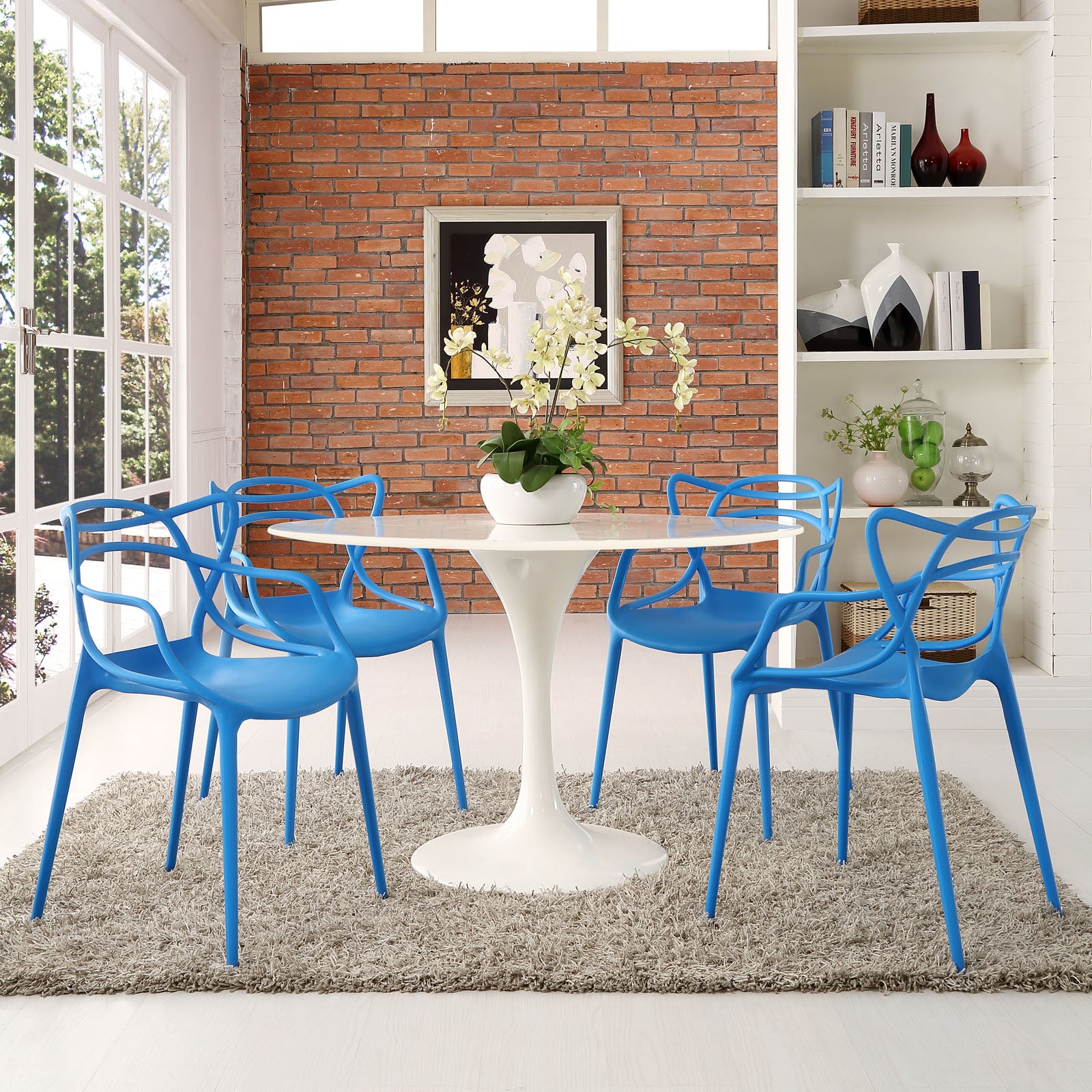 Entangled Dining Set Set of 4 - East Shore Modern Home Furnishings