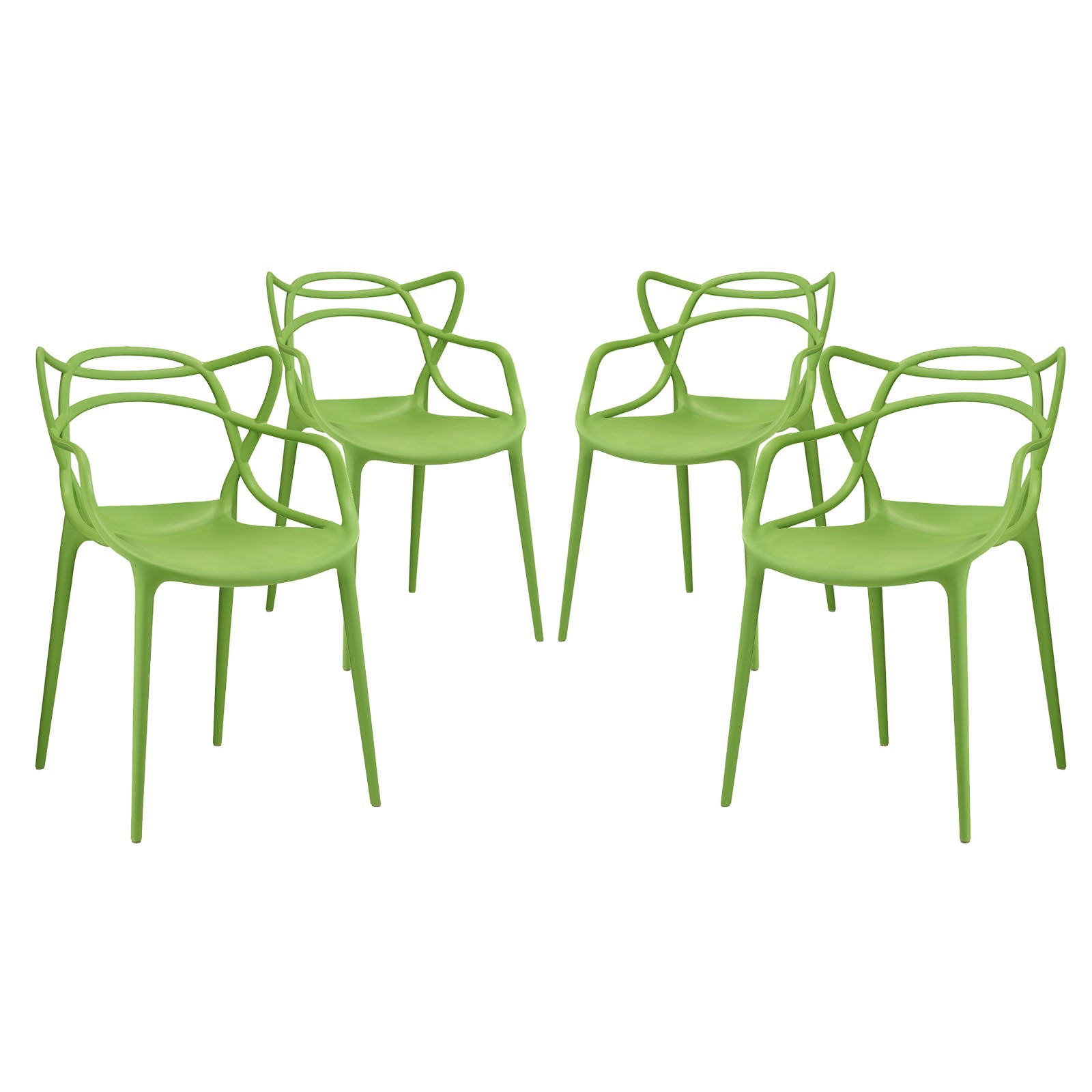 Entangled Dining Set Set of 4 - East Shore Modern Home Furnishings