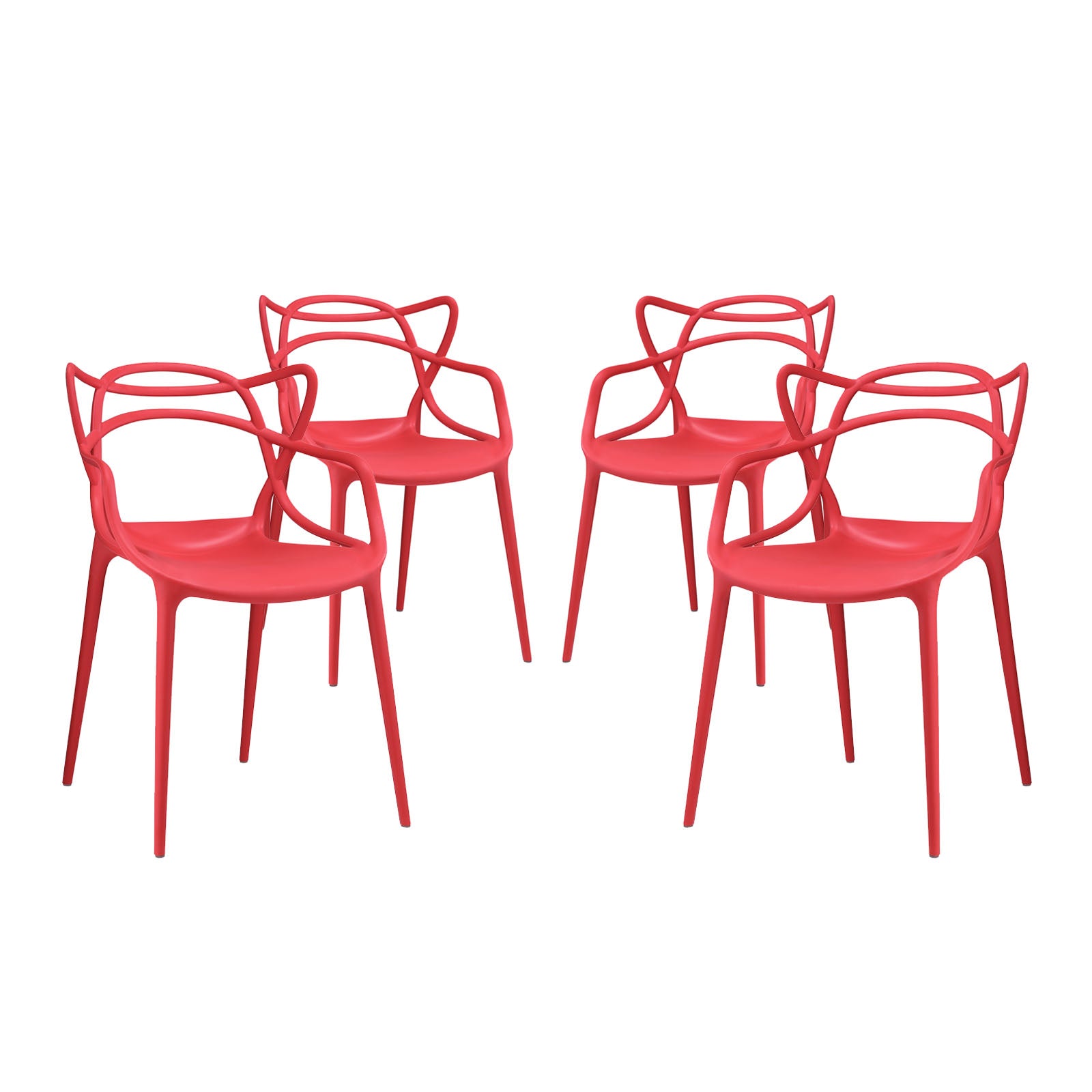 Entangled Dining Set Set of 4 - East Shore Modern Home Furnishings