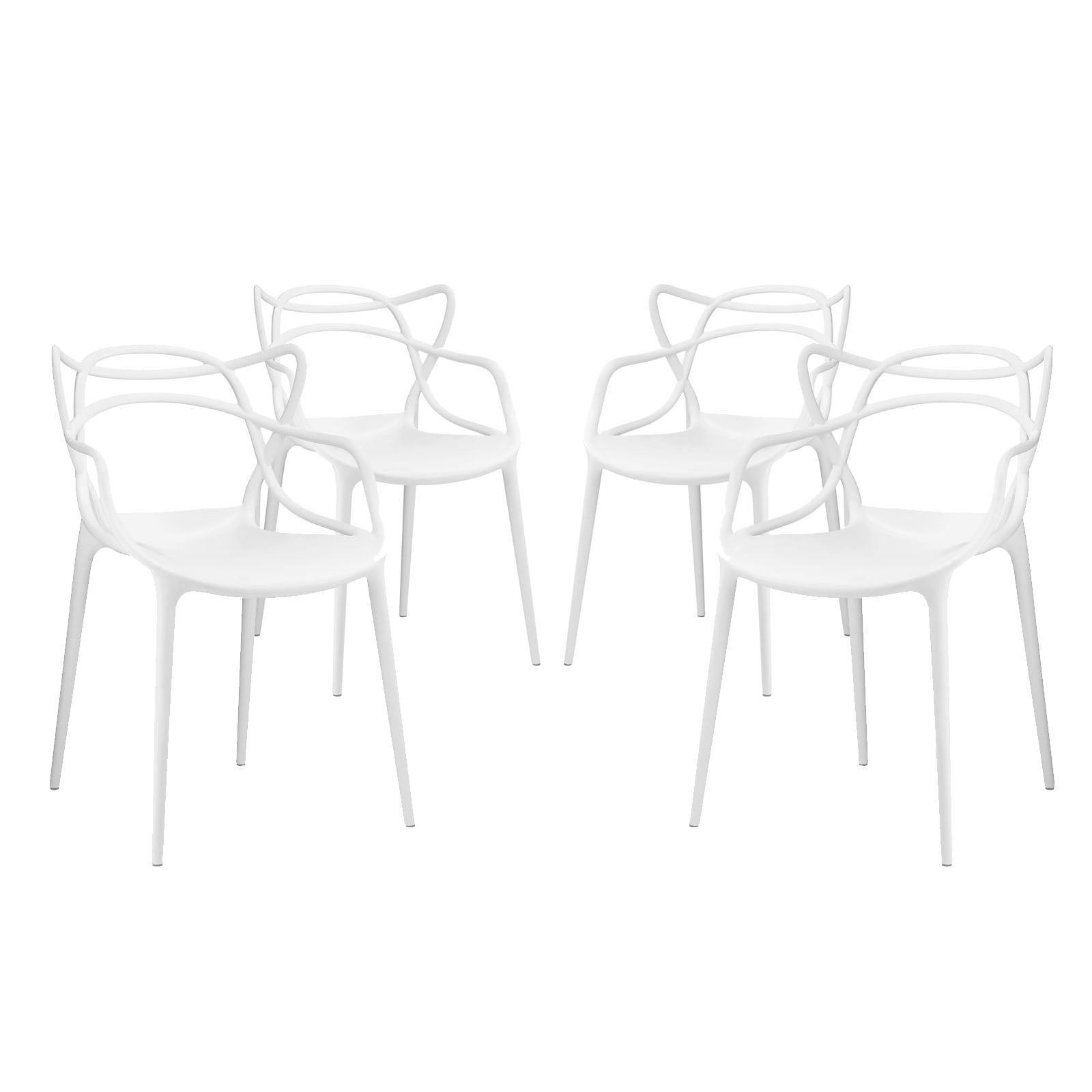 Entangled Dining Set Set of 4 - East Shore Modern Home Furnishings