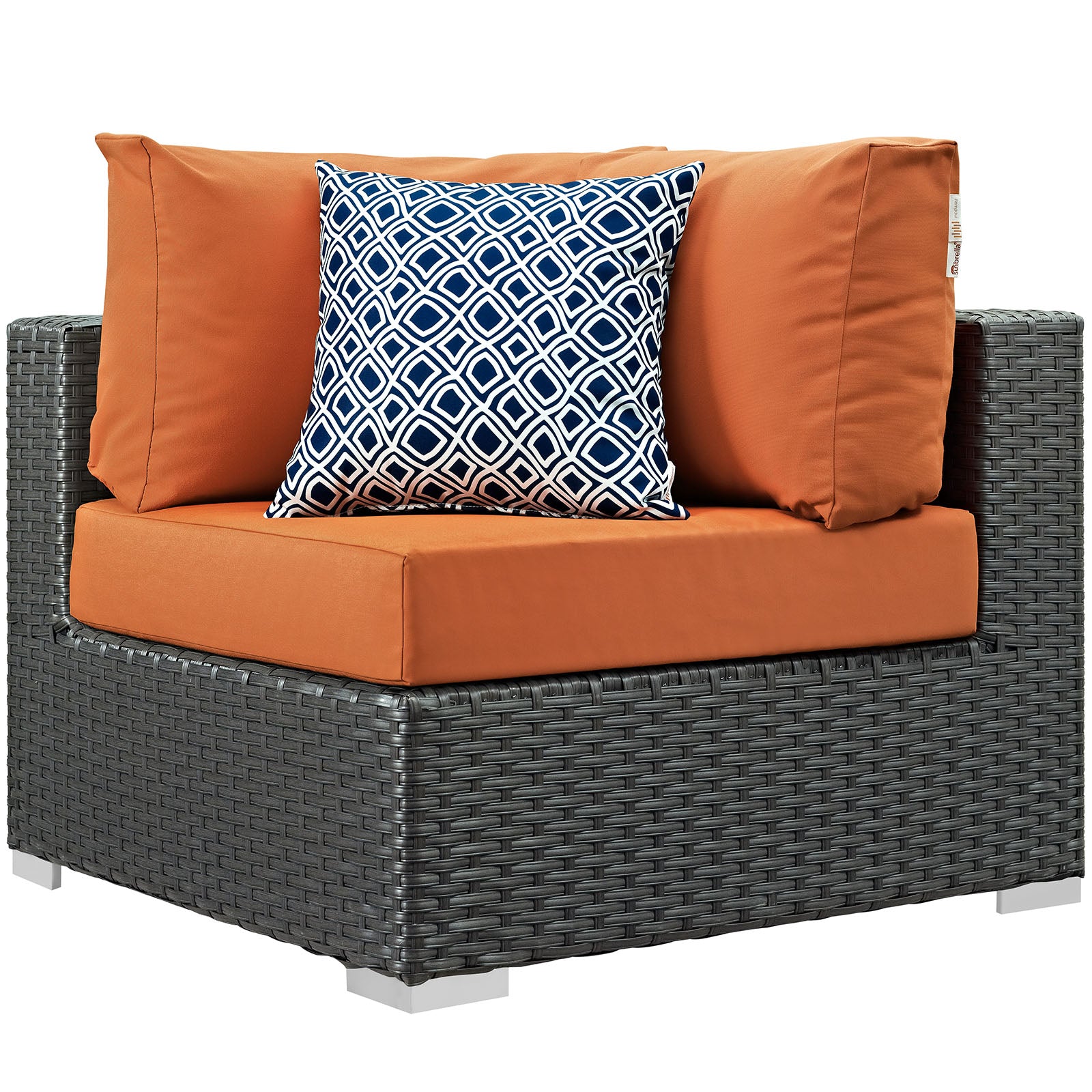 Sojourn 10 Piece Outdoor Patio Sunbrella® Sectional Set - East Shore Modern Home Furnishings