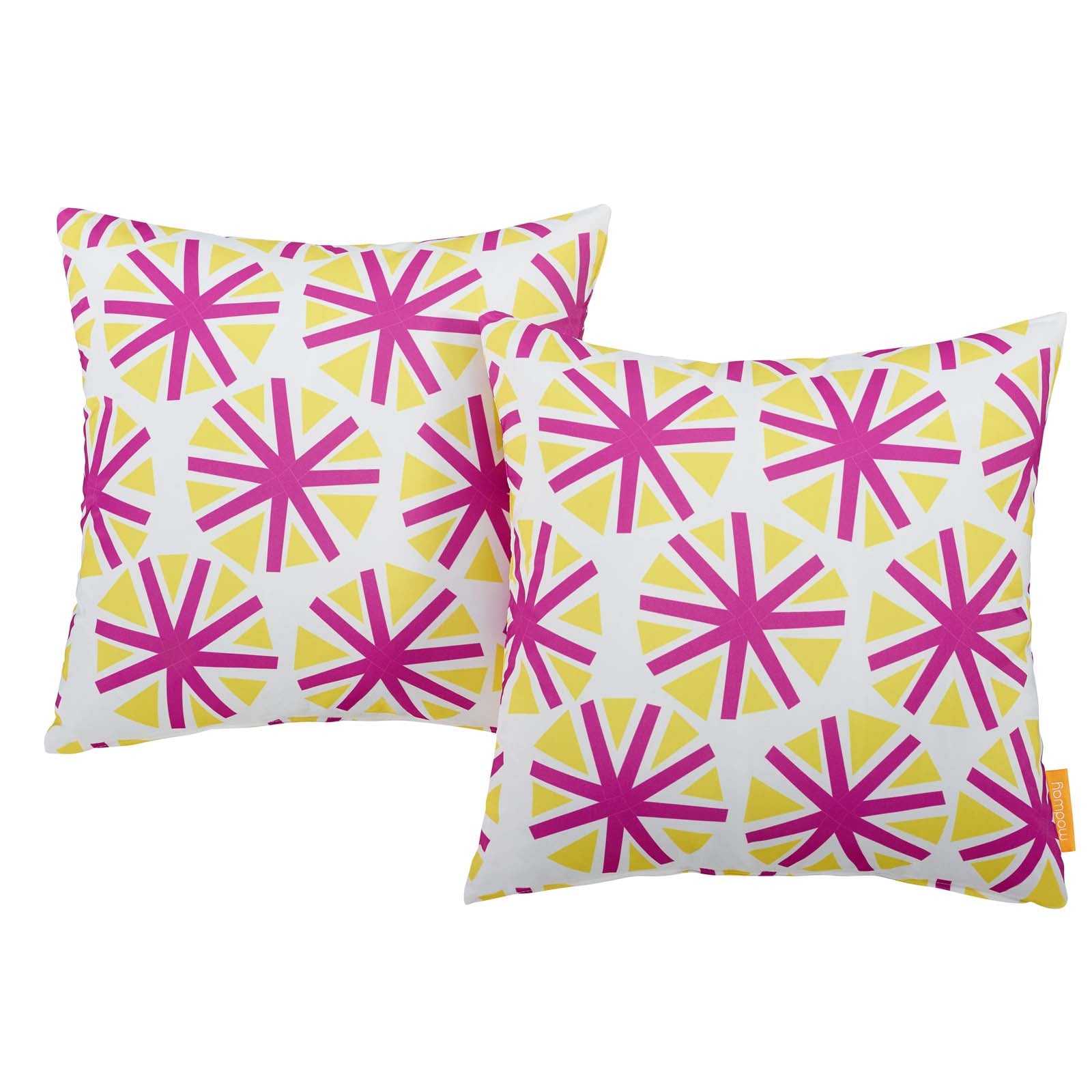 Modway Two Piece Outdoor Patio Pillow Set - East Shore Modern Home Furnishings