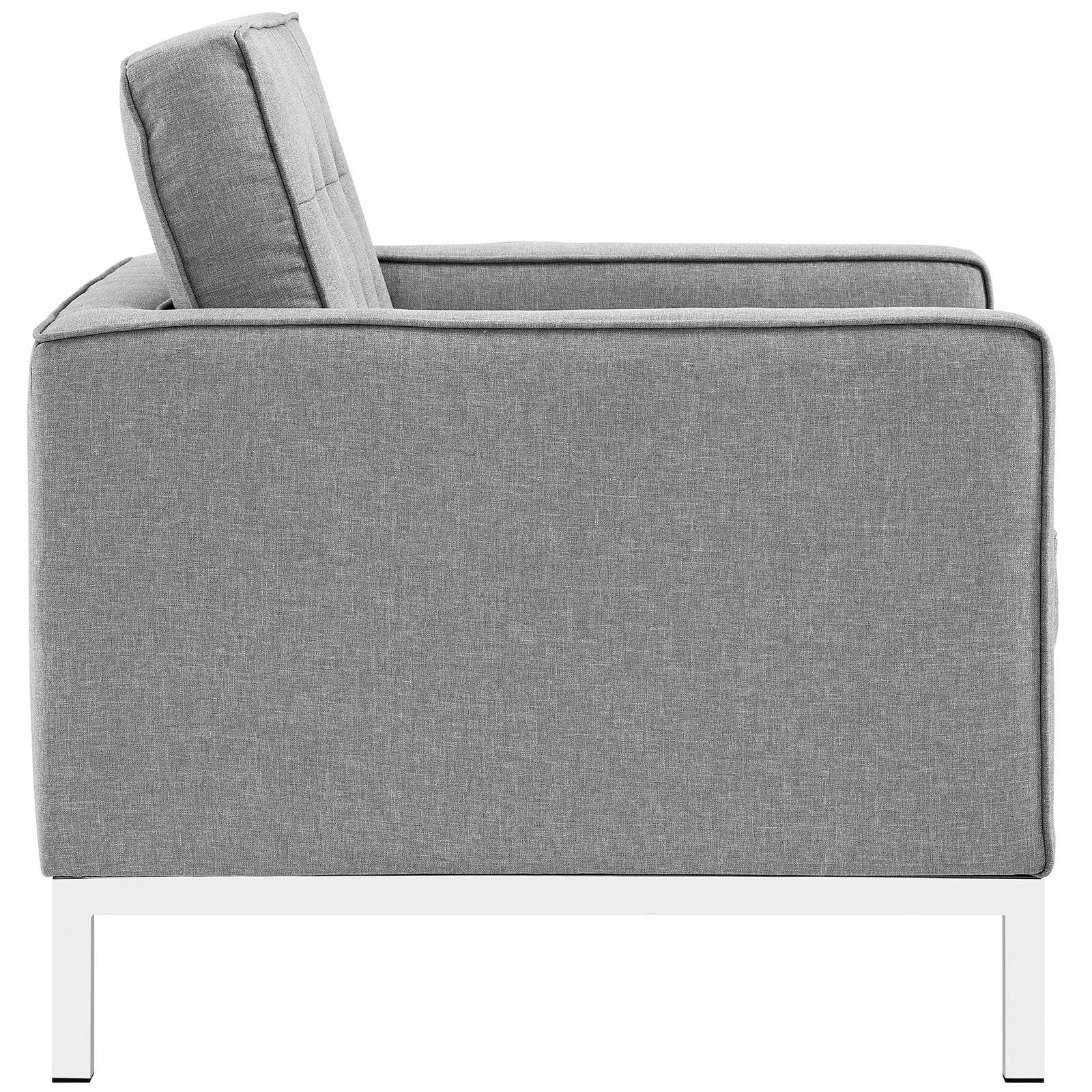Loft Armchairs Upholstered Fabric Set of 2 - East Shore Modern Home Furnishings