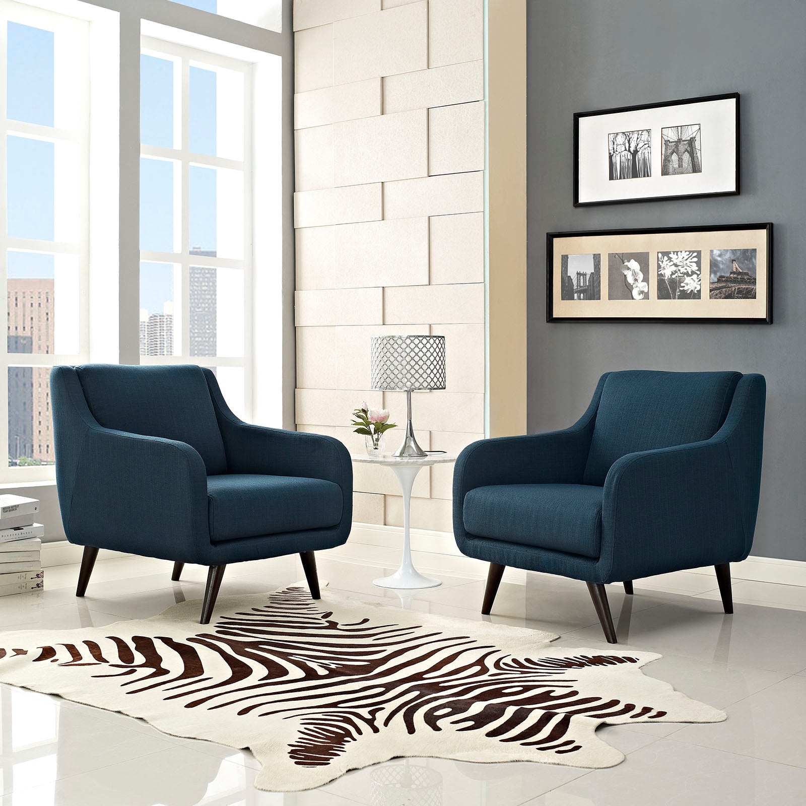 Verve Armchairs Set of 2 - East Shore Modern Home Furnishings