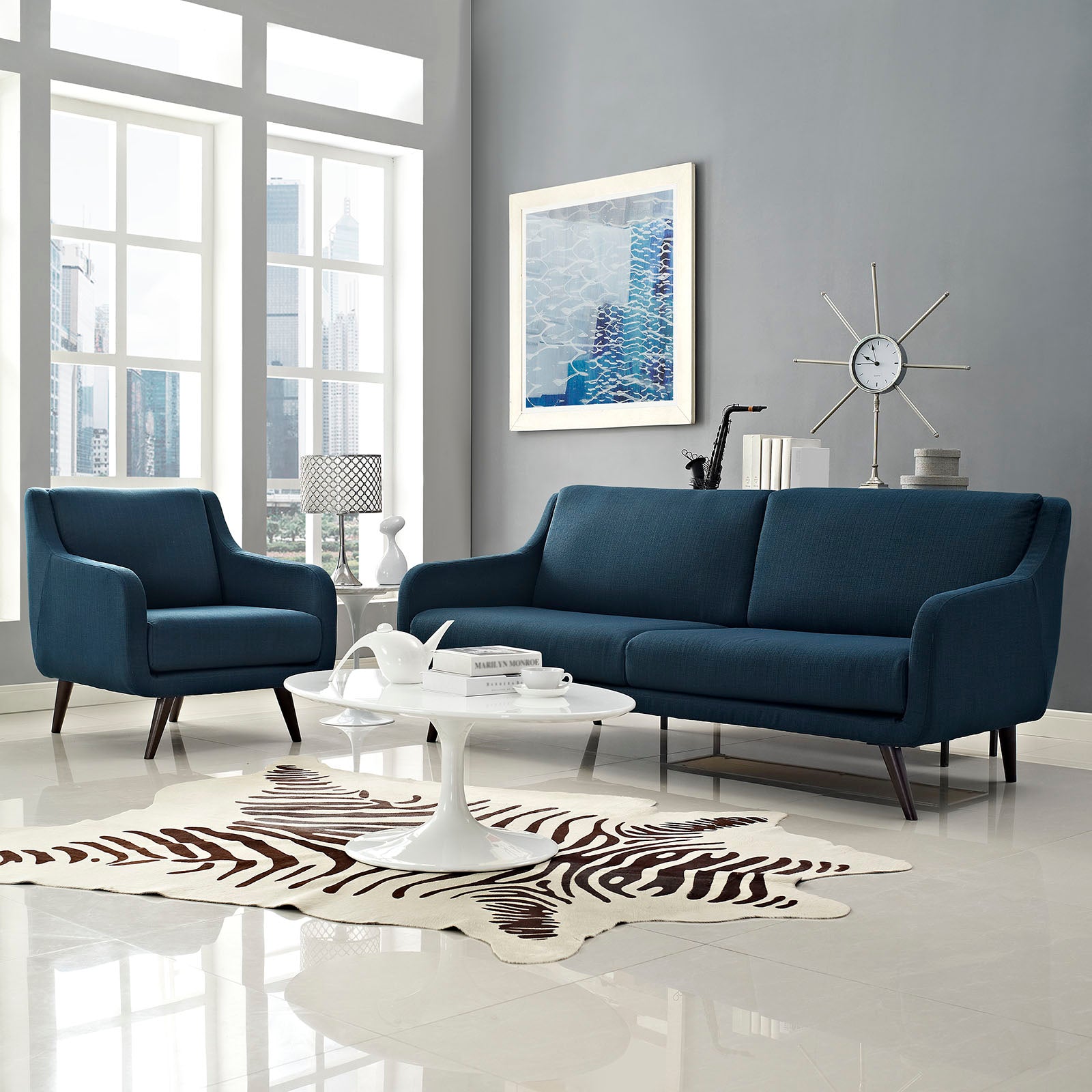 Verve Living Room Set Set of 2 - East Shore Modern Home Furnishings