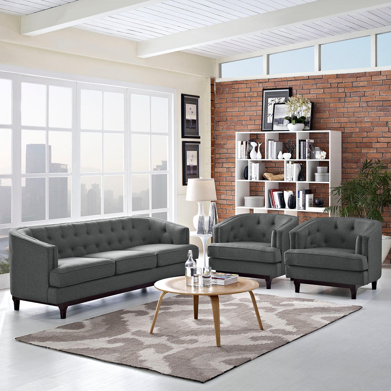 Coast Living Room Set Set of 3 - East Shore Modern Home Furnishings