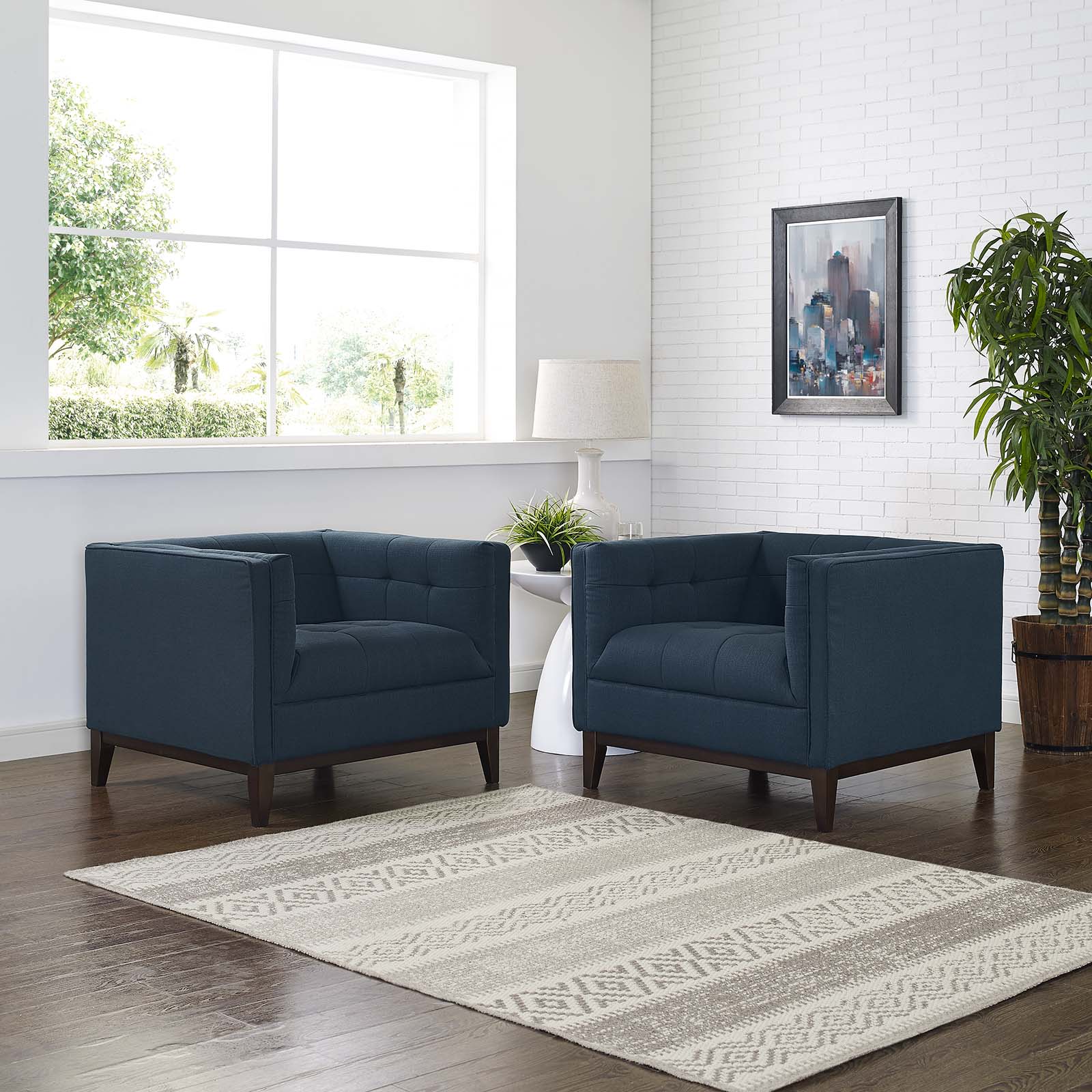 Serve Armchairs Set of 2 - East Shore Modern Home Furnishings