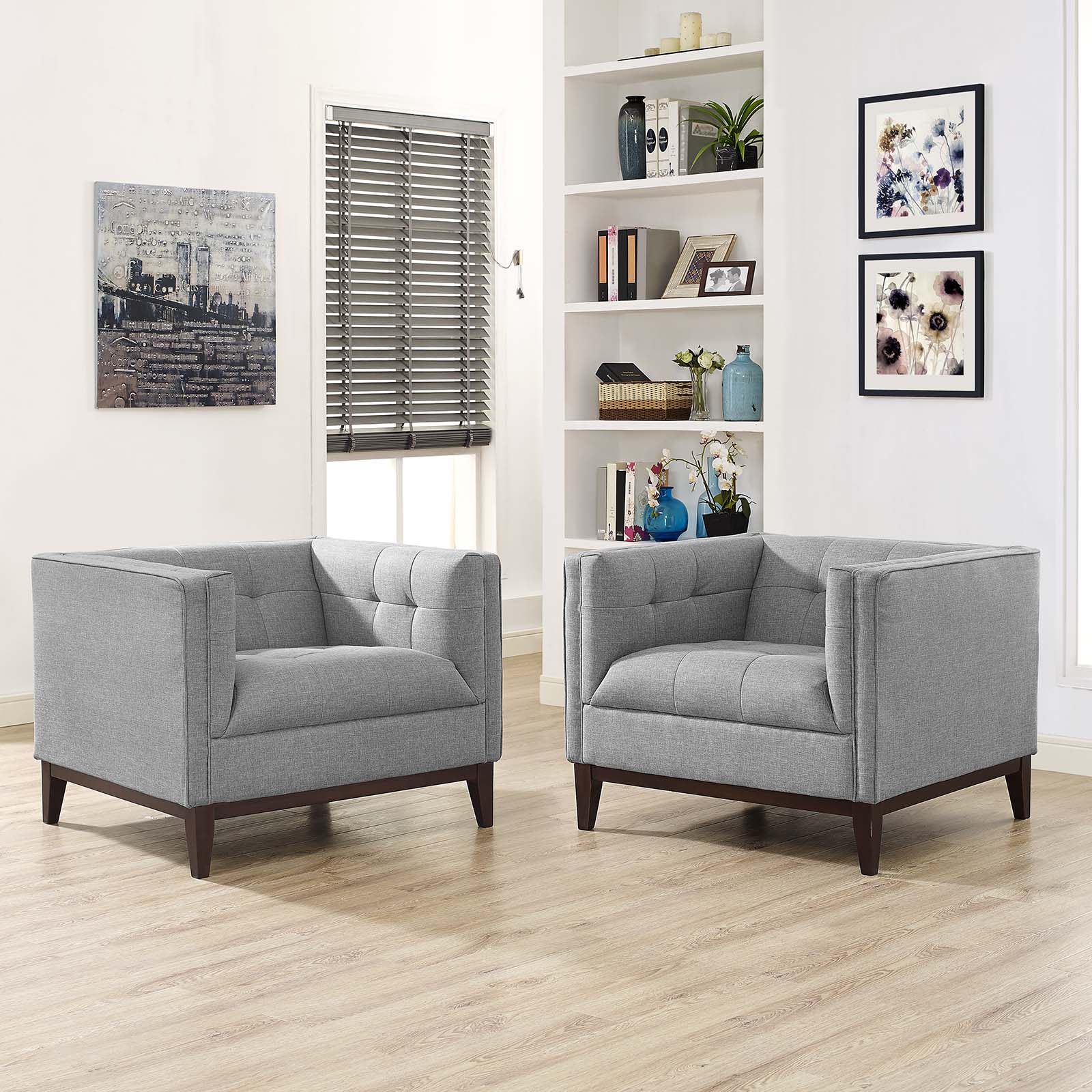 Serve Armchairs Set of 2 - East Shore Modern Home Furnishings