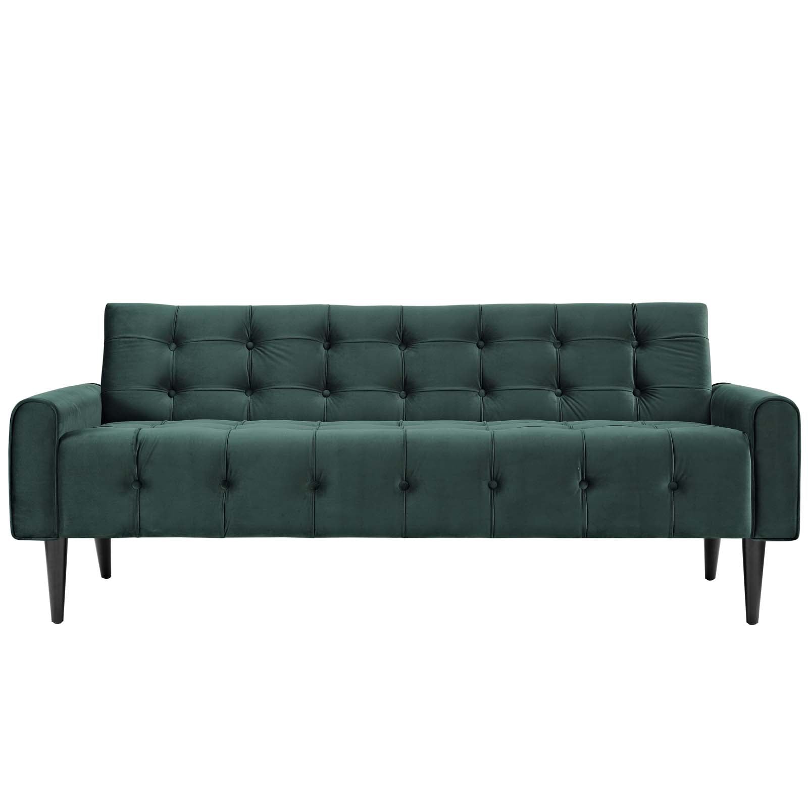 Delve Performance Velvet Sofa - East Shore Modern Home Furnishings