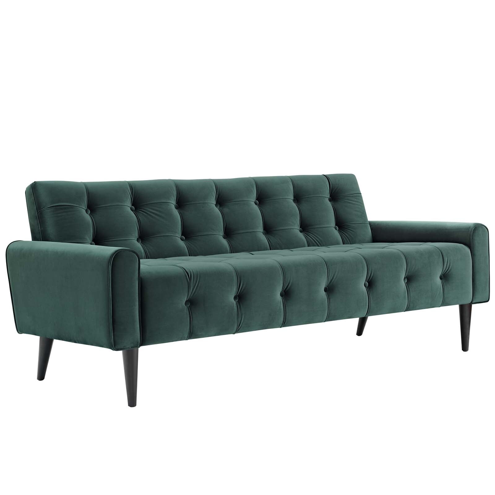 Delve Performance Velvet Sofa - East Shore Modern Home Furnishings