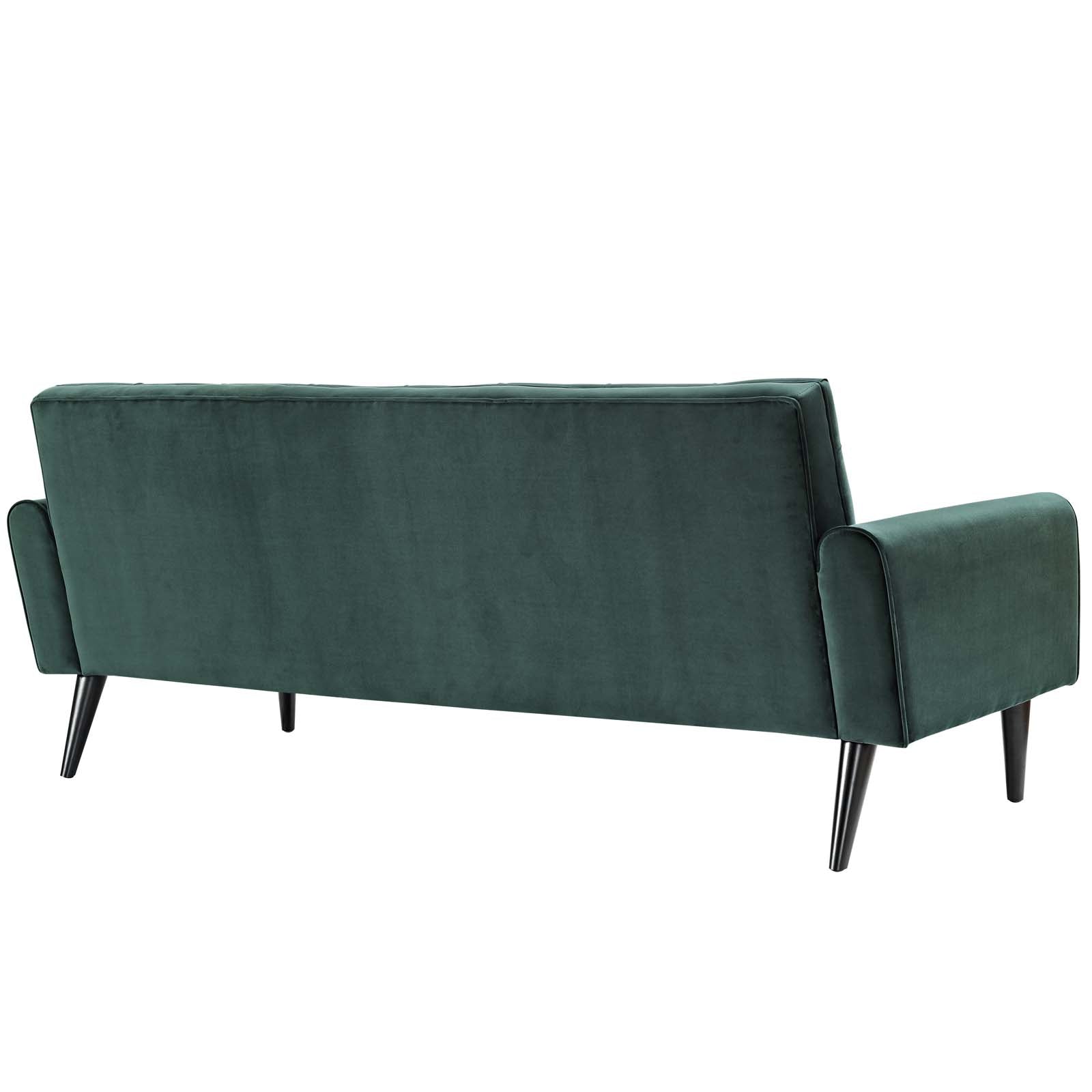 Delve Performance Velvet Sofa - East Shore Modern Home Furnishings