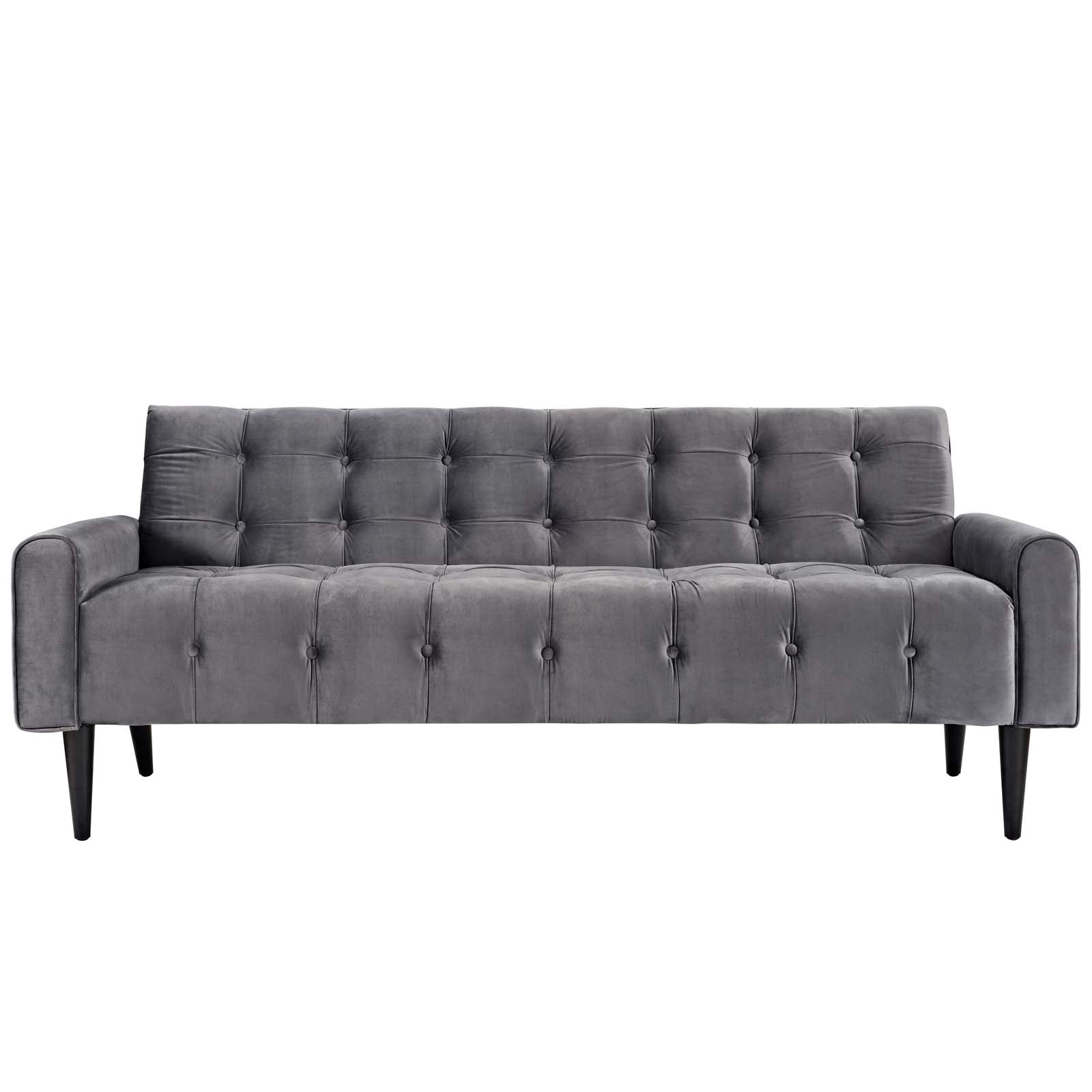 Delve Performance Velvet Sofa - East Shore Modern Home Furnishings