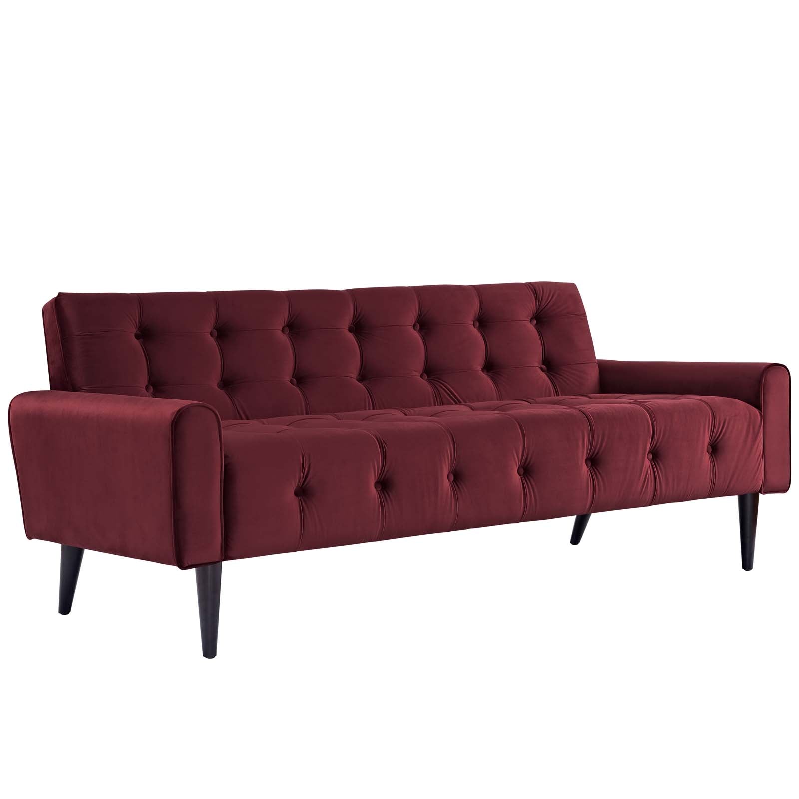 Delve Performance Velvet Sofa - East Shore Modern Home Furnishings