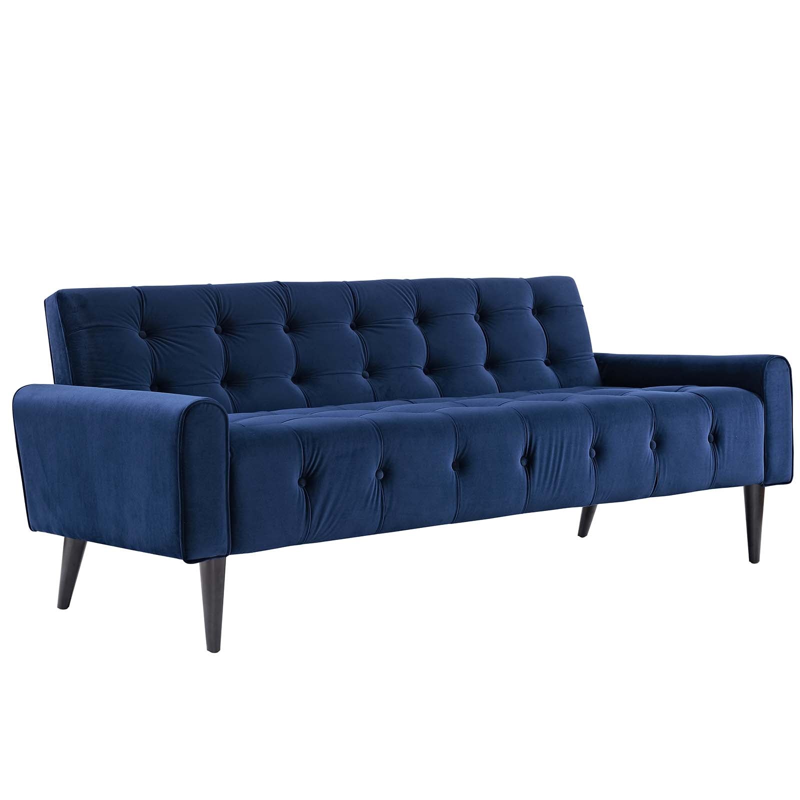 Delve Performance Velvet Sofa - East Shore Modern Home Furnishings