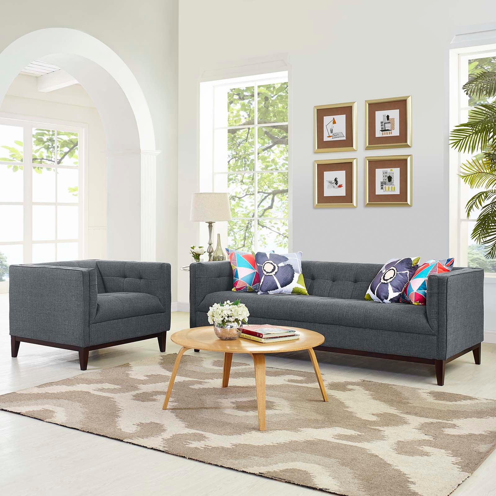 Serve Living Room Set Set of 2 - East Shore Modern Home Furnishings