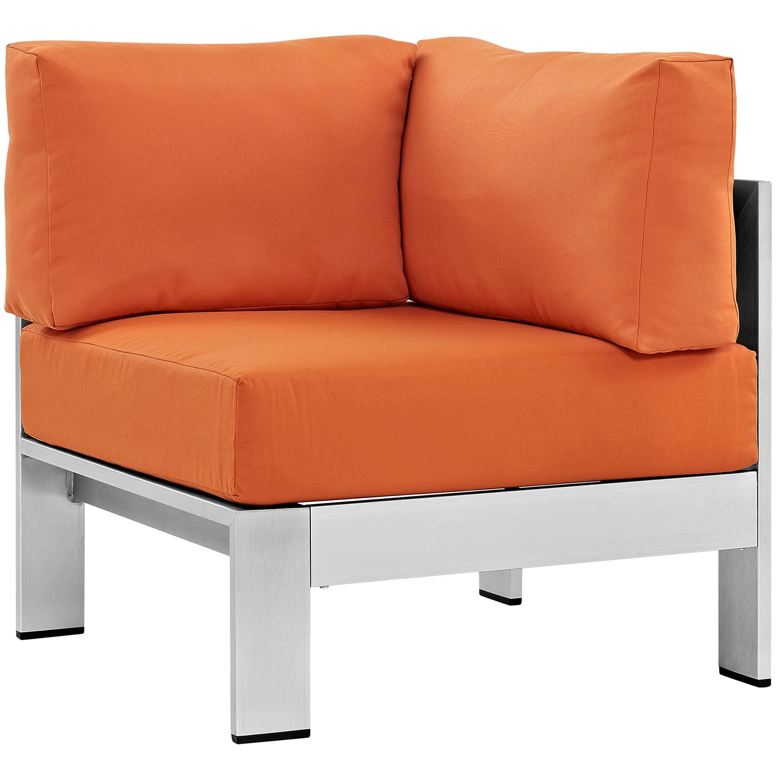 Shore 7 Piece Outdoor Patio Aluminum Sectional Sofa Set - East Shore Modern Home Furnishings