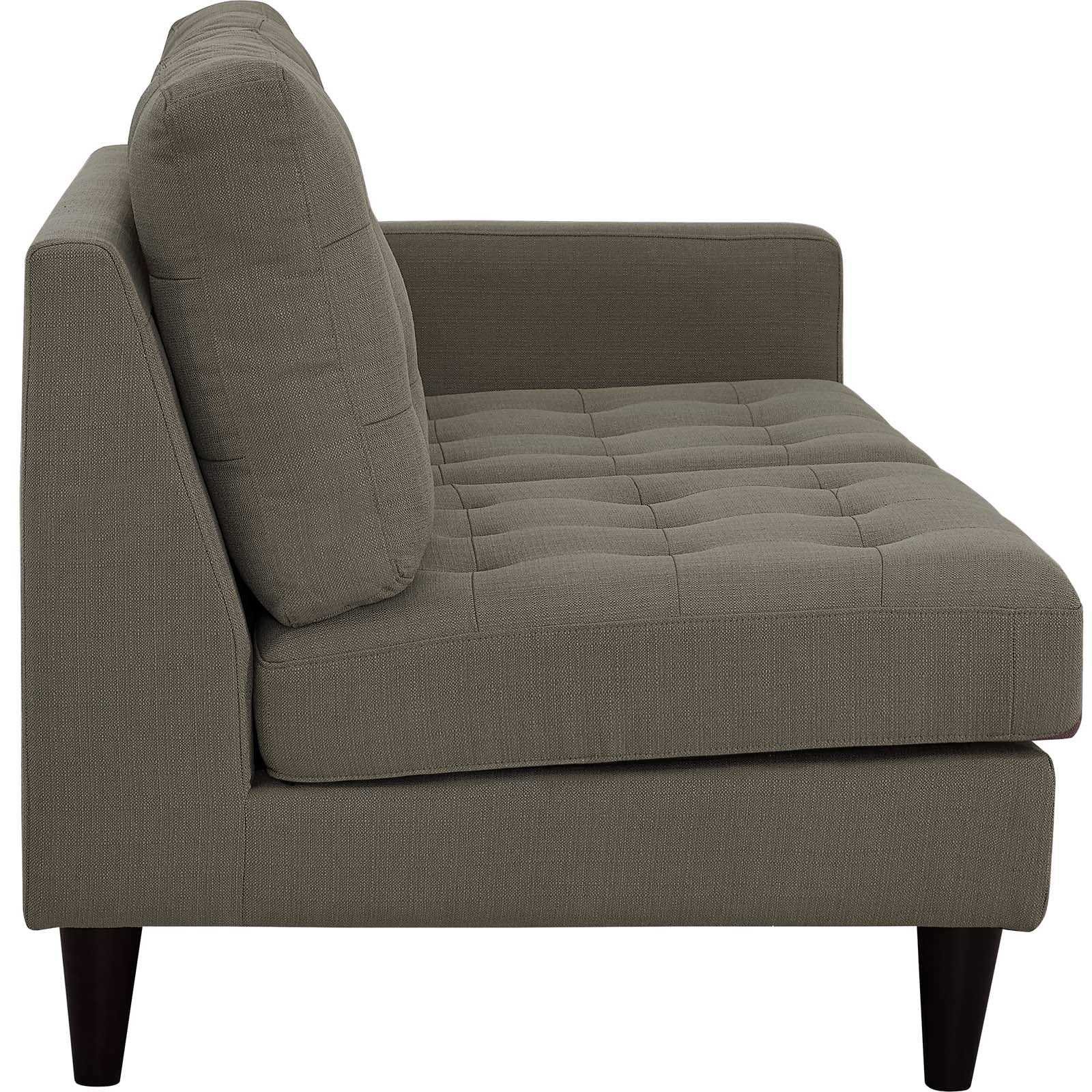 Empress Right-Facing Upholstered Fabric Loveseat - East Shore Modern Home Furnishings