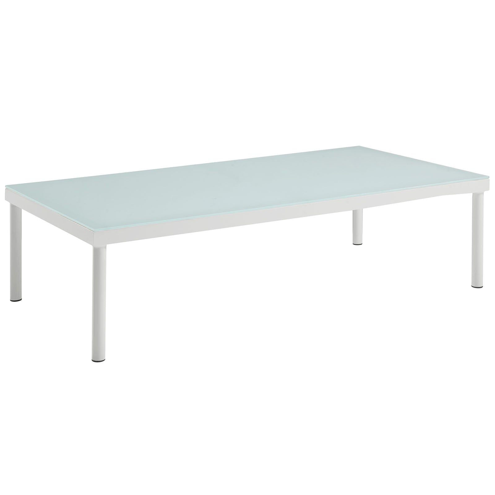 Harmony Outdoor Patio Aluminum Coffee Table - East Shore Modern Home Furnishings