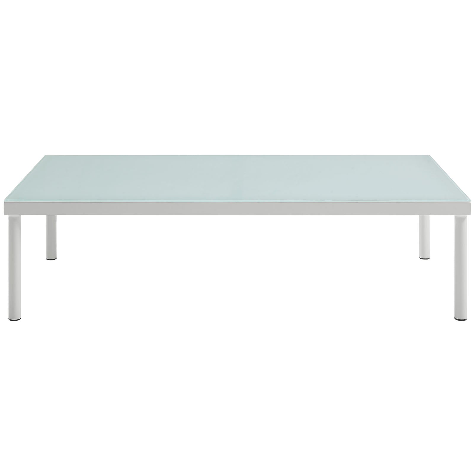 Harmony Outdoor Patio Aluminum Coffee Table - East Shore Modern Home Furnishings