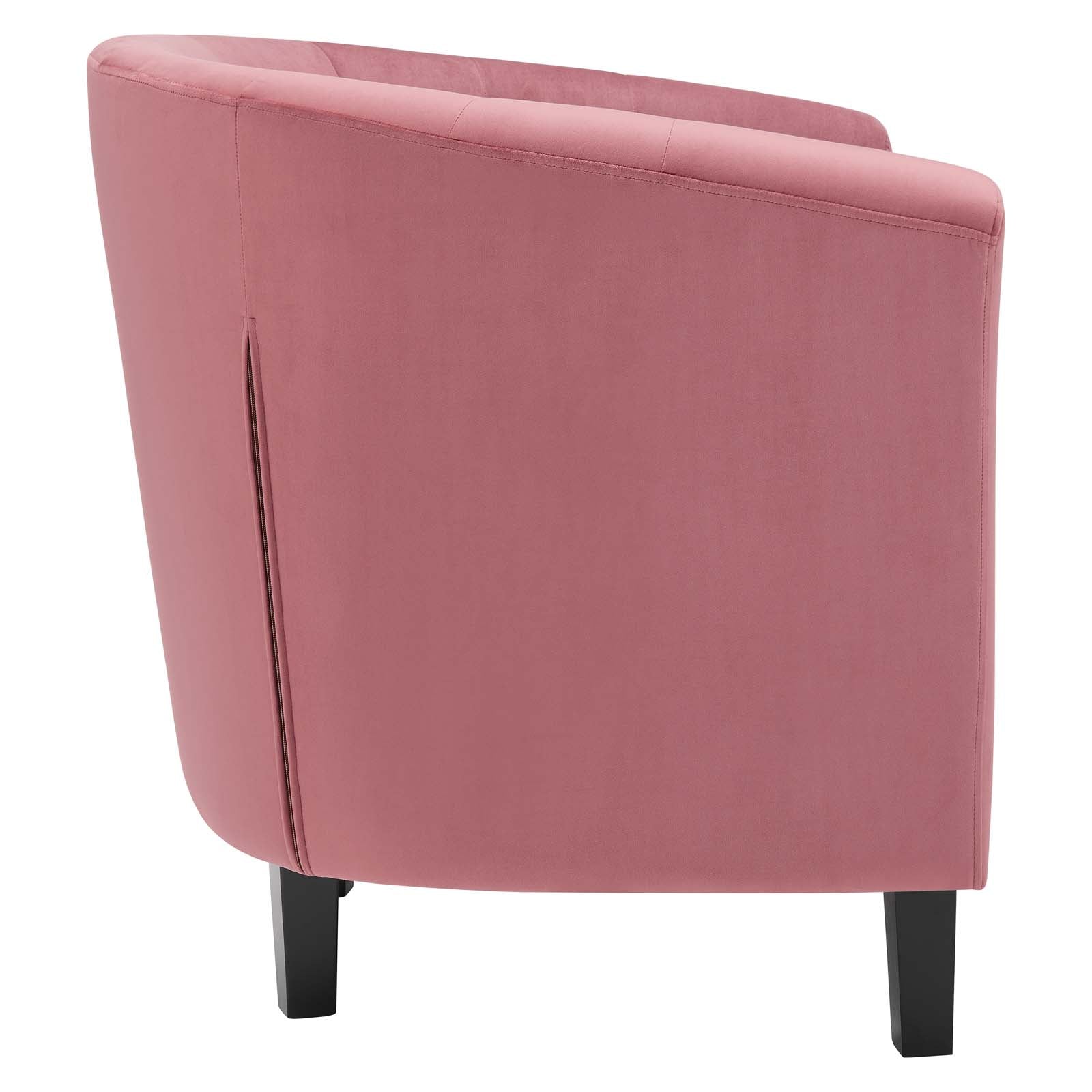 Prospect Performance Velvet Armchair - East Shore Modern Home Furnishings