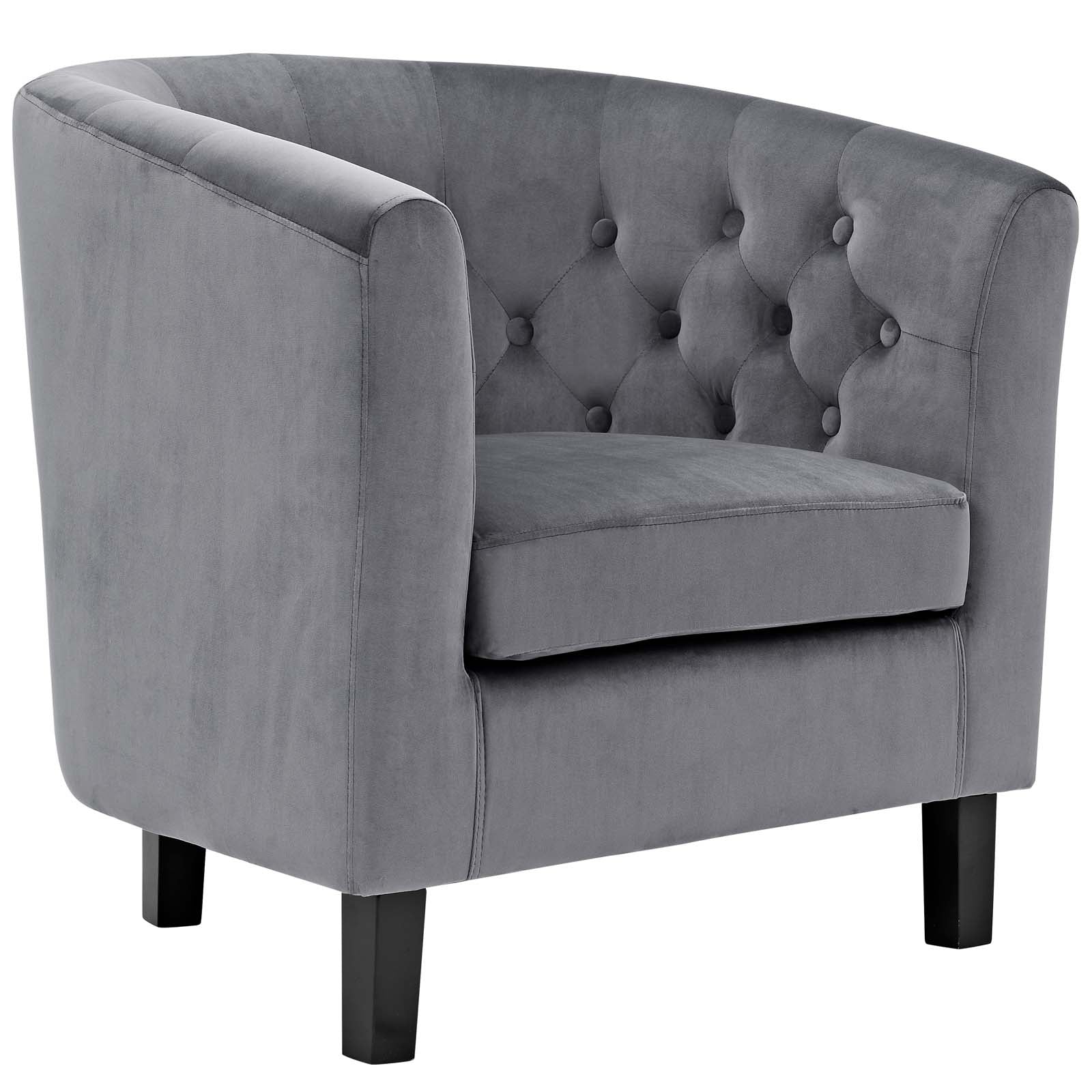 Prospect Performance Velvet Armchair - East Shore Modern Home Furnishings