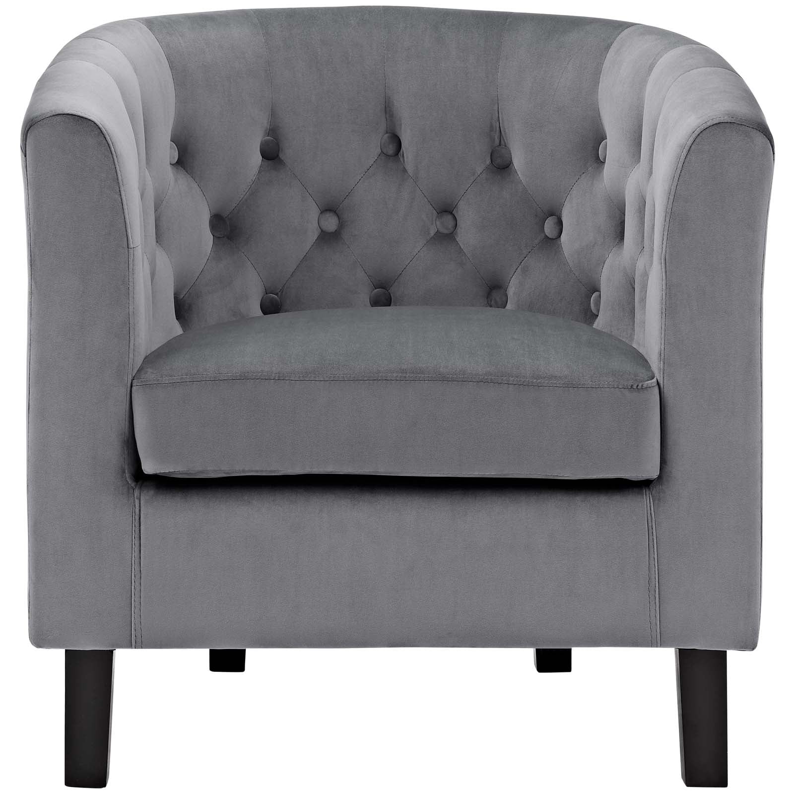 Prospect Performance Velvet Armchair - East Shore Modern Home Furnishings