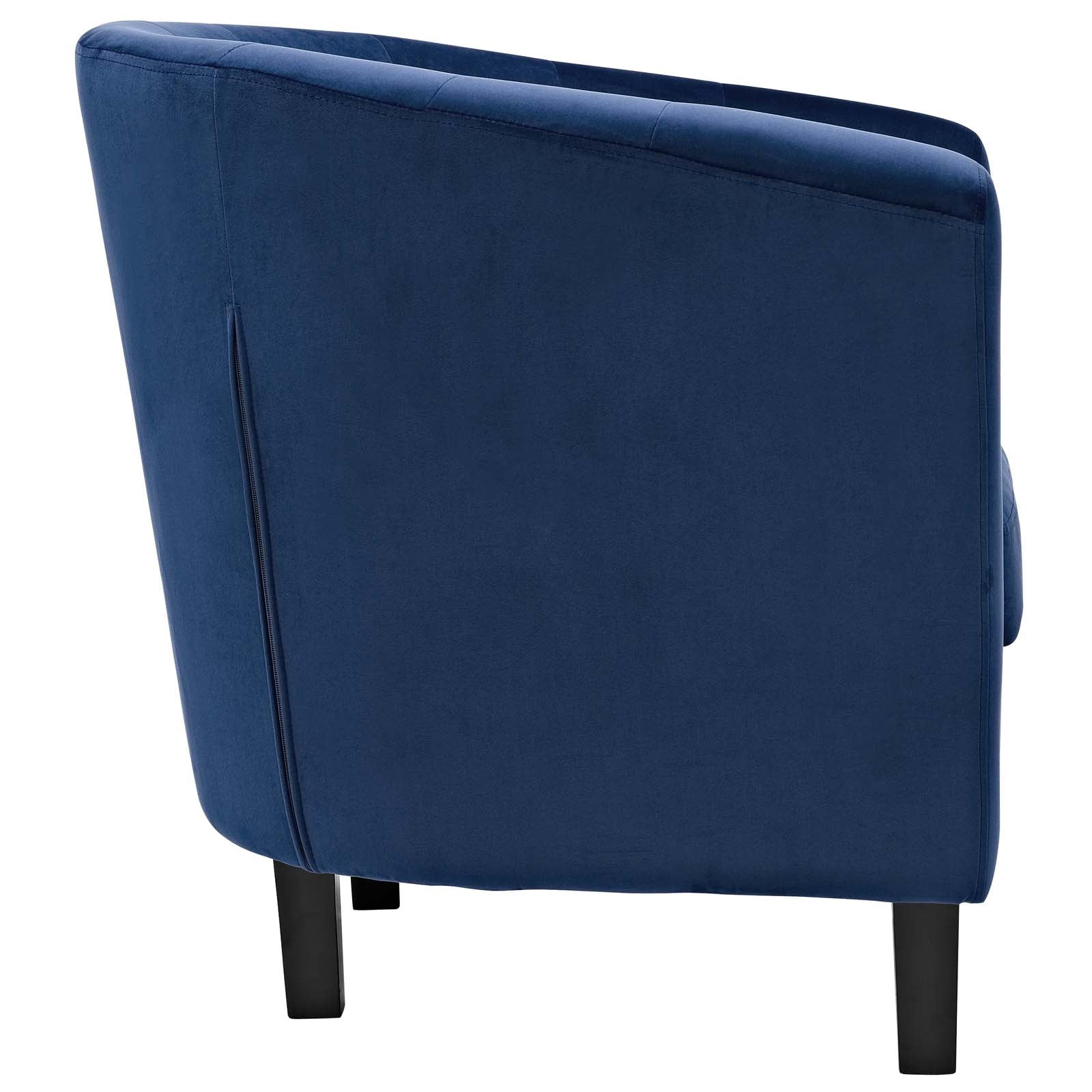 Prospect Performance Velvet Armchair - East Shore Modern Home Furnishings