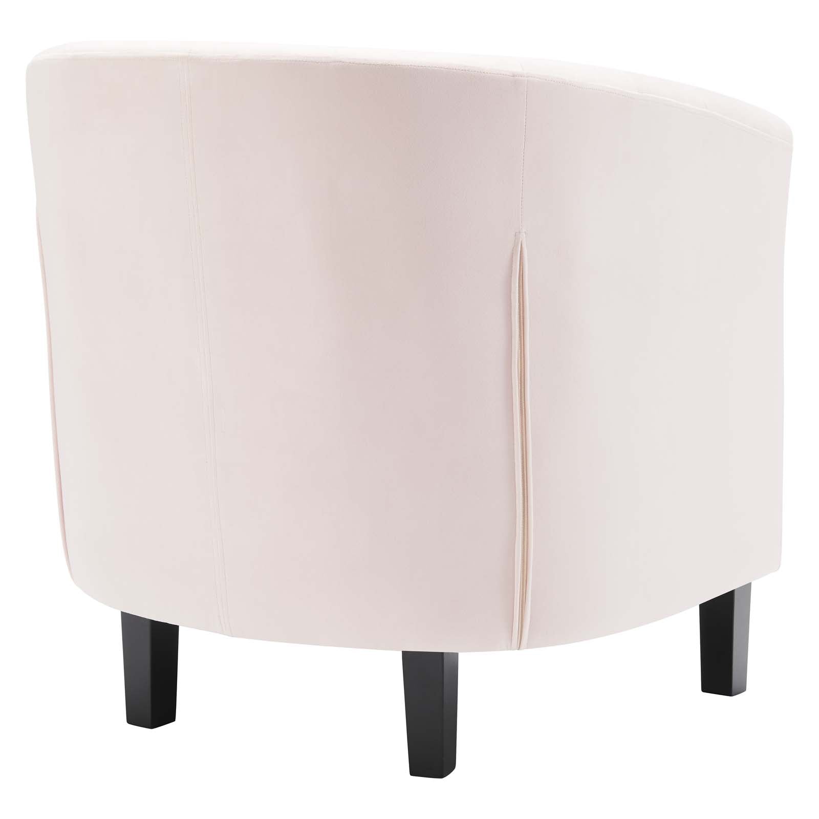 Prospect Performance Velvet Armchair - East Shore Modern Home Furnishings