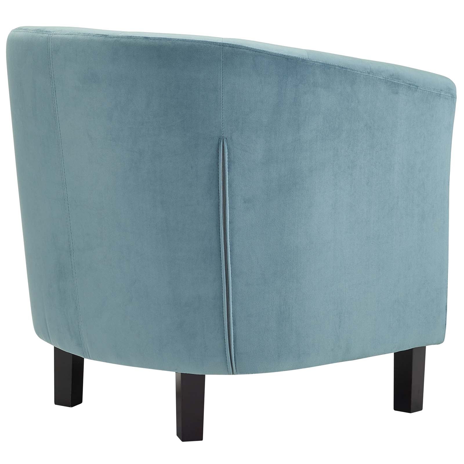 Prospect Performance Velvet Armchair - East Shore Modern Home Furnishings