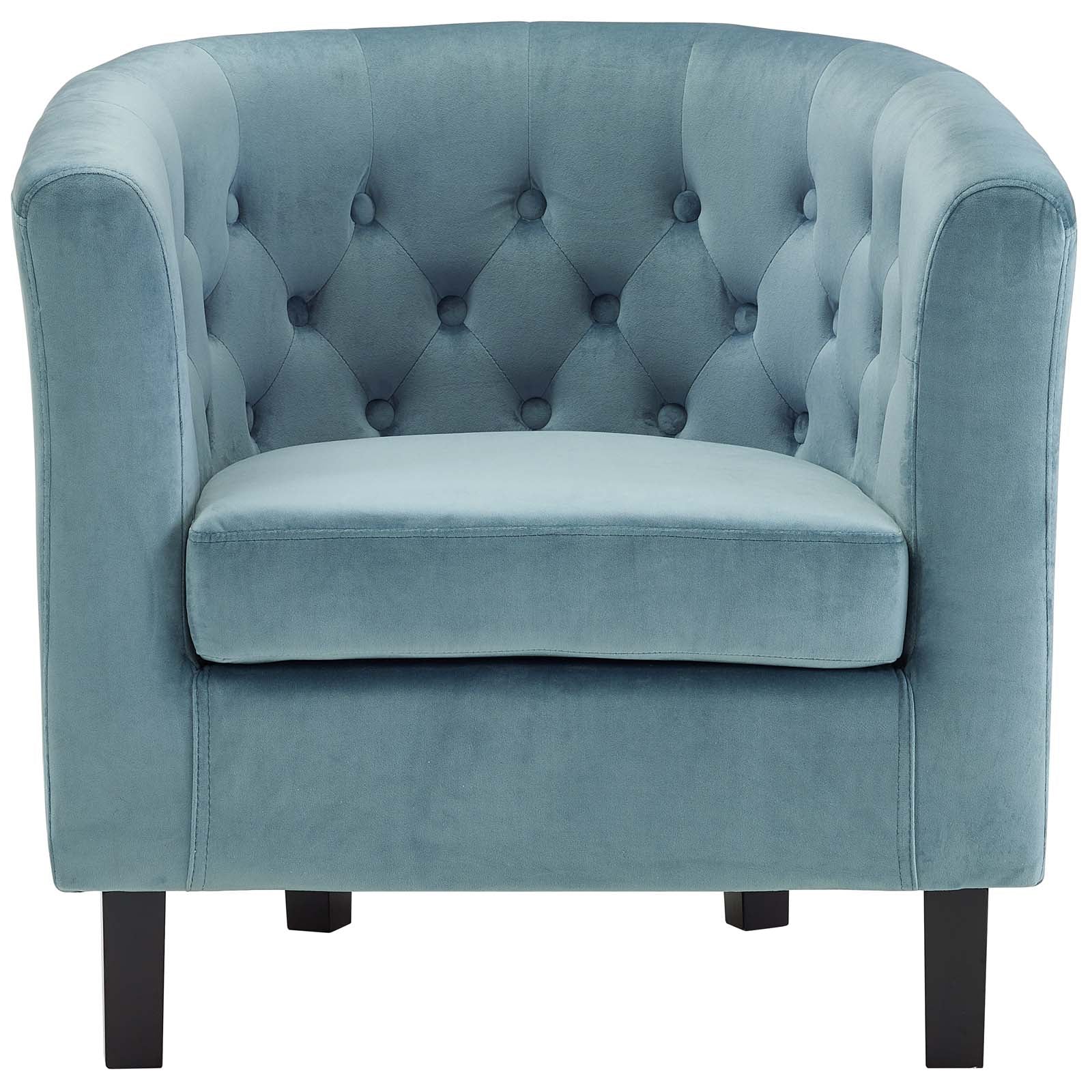 Prospect Performance Velvet Armchair - East Shore Modern Home Furnishings