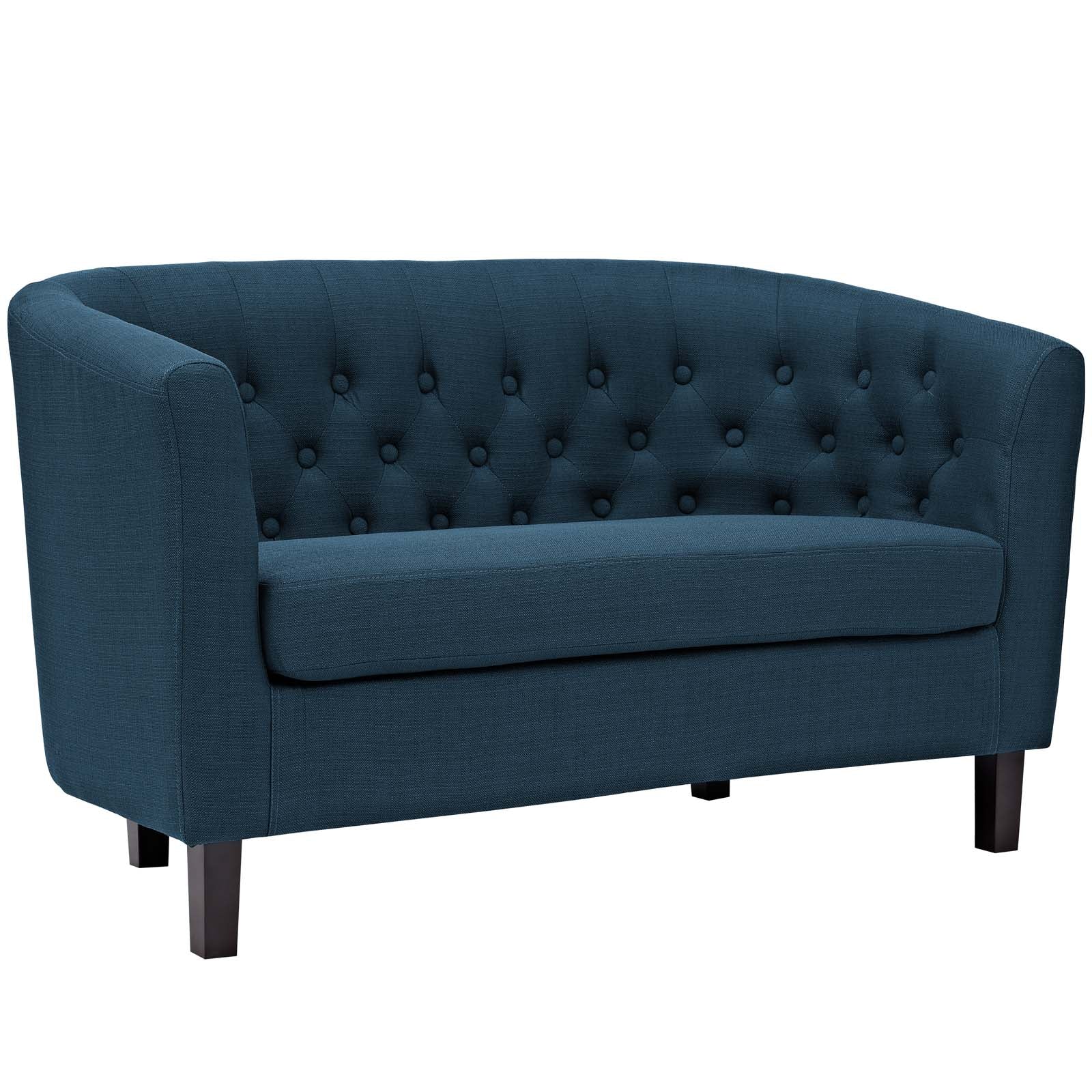 Prospect Upholstered Fabric Loveseat - East Shore Modern Home Furnishings