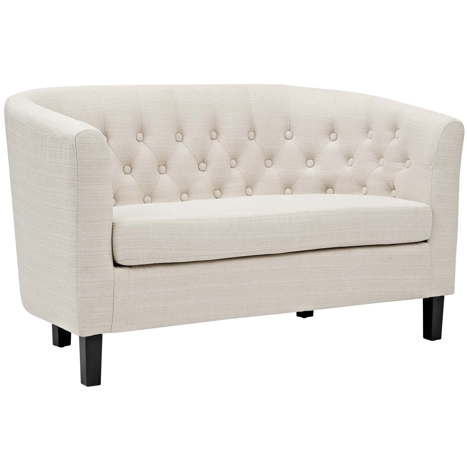 Prospect Upholstered Fabric Loveseat - East Shore Modern Home Furnishings