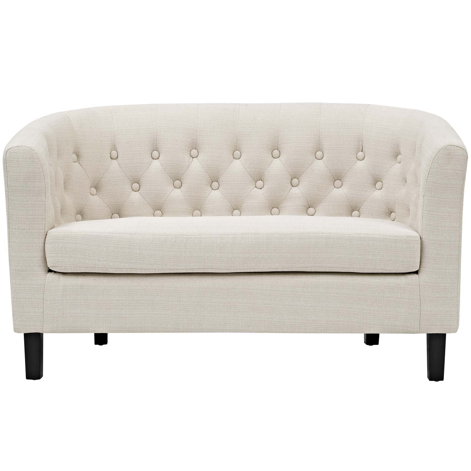 Prospect Upholstered Fabric Loveseat - East Shore Modern Home Furnishings