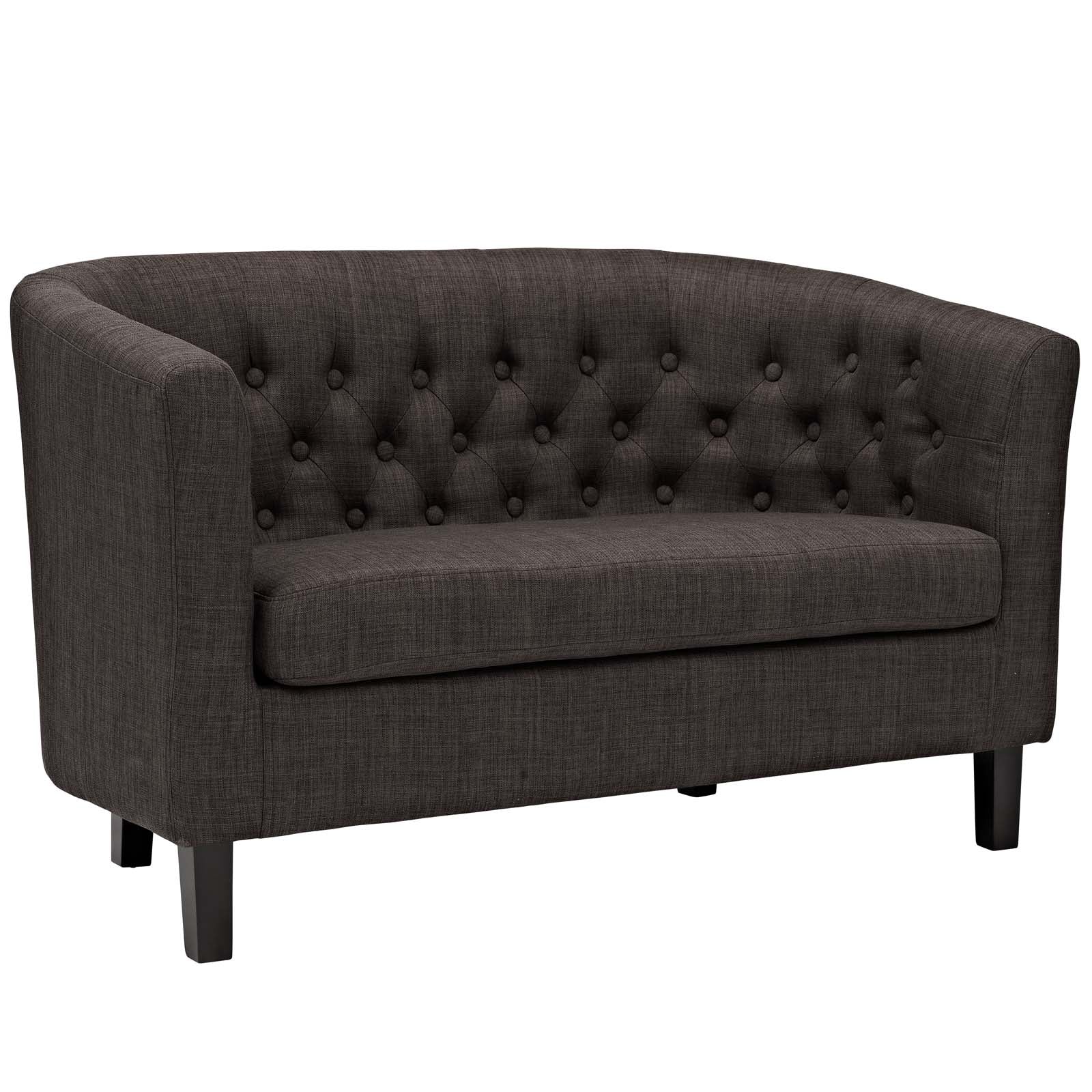 Prospect Upholstered Fabric Loveseat - East Shore Modern Home Furnishings