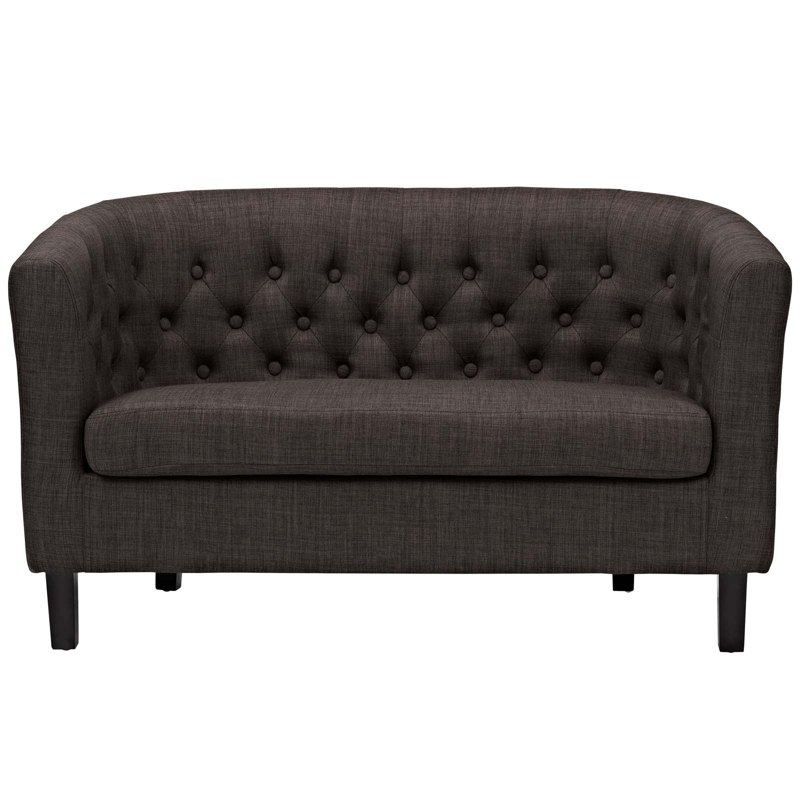 Prospect Upholstered Fabric Loveseat - East Shore Modern Home Furnishings