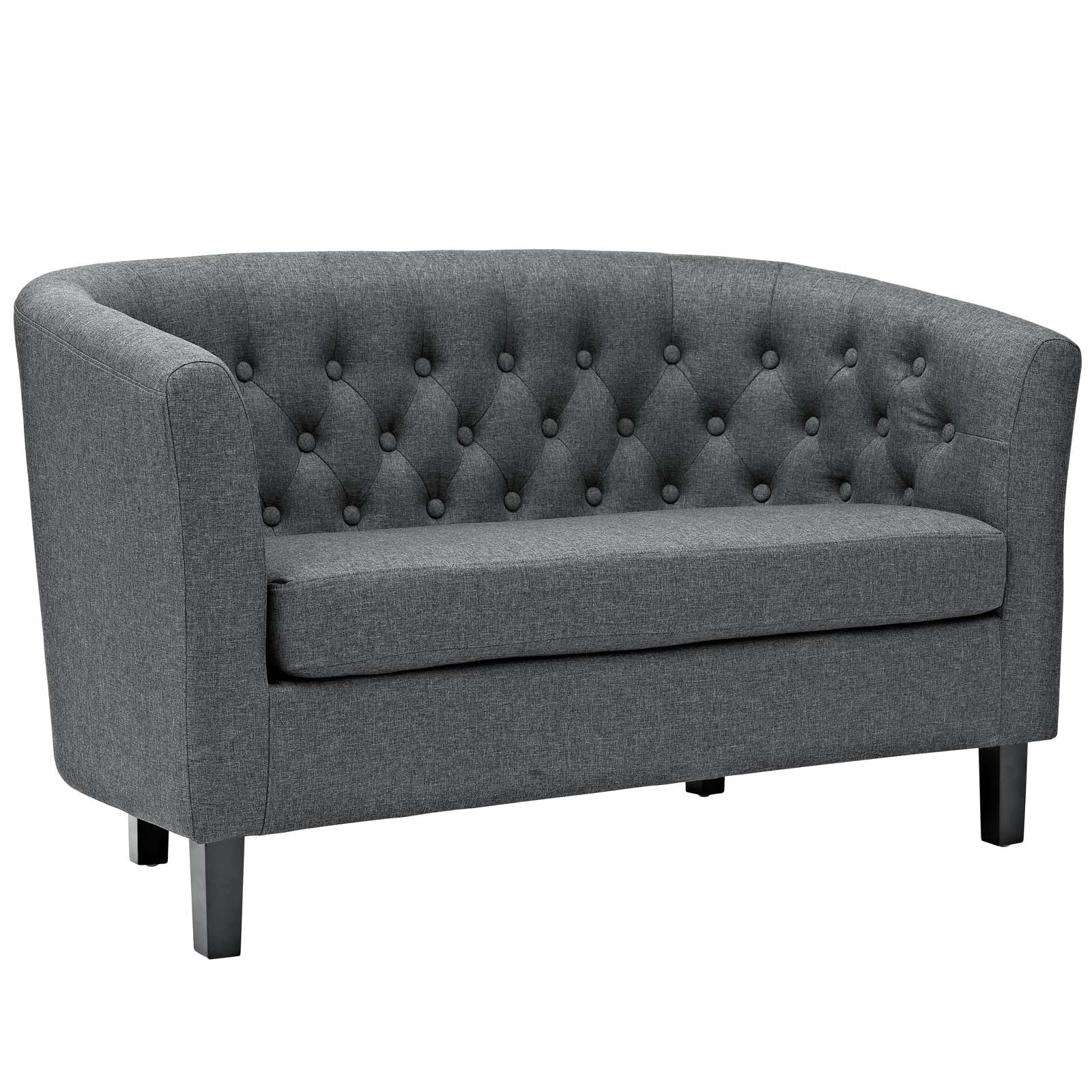 Prospect Upholstered Fabric Loveseat - East Shore Modern Home Furnishings