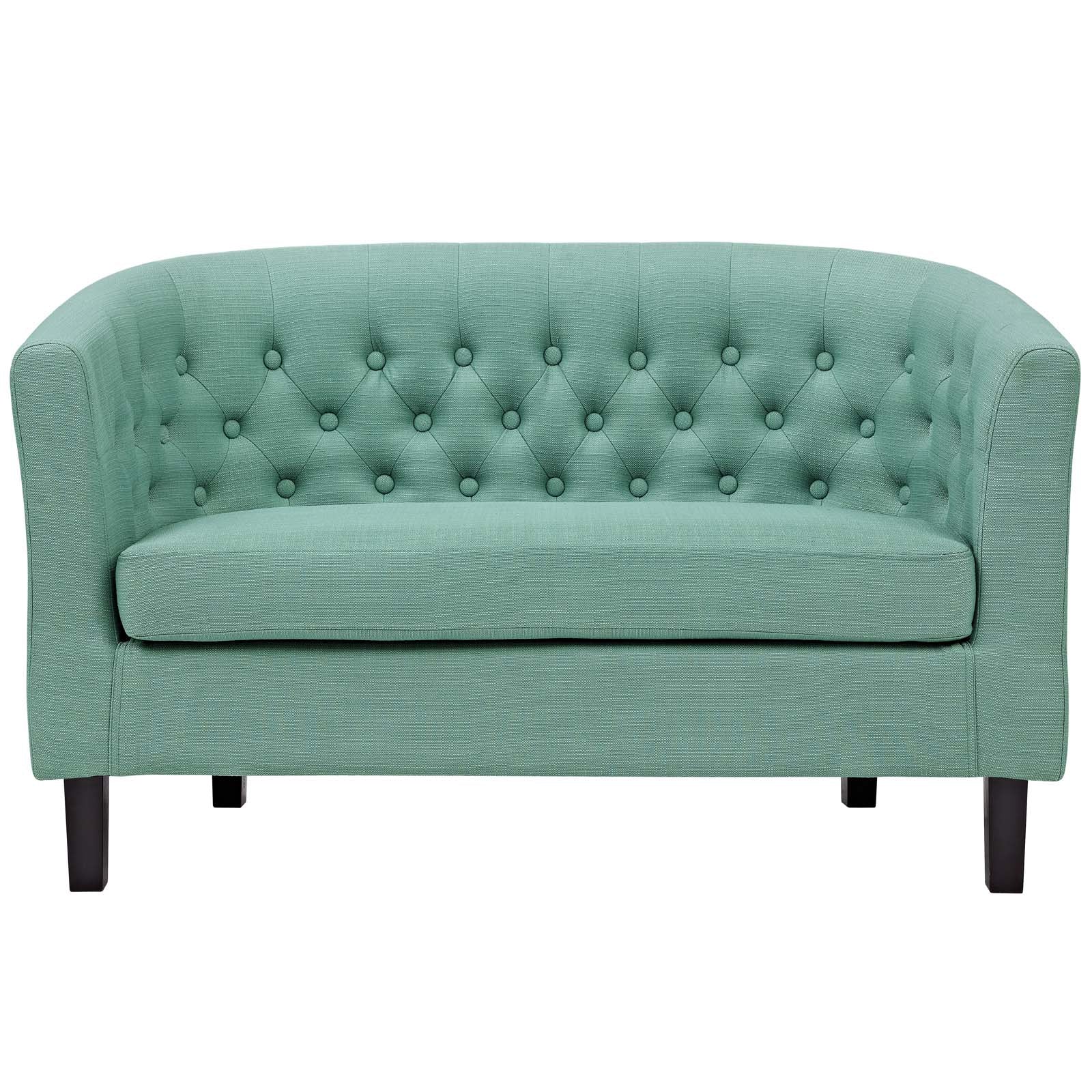 Prospect Upholstered Fabric Loveseat - East Shore Modern Home Furnishings